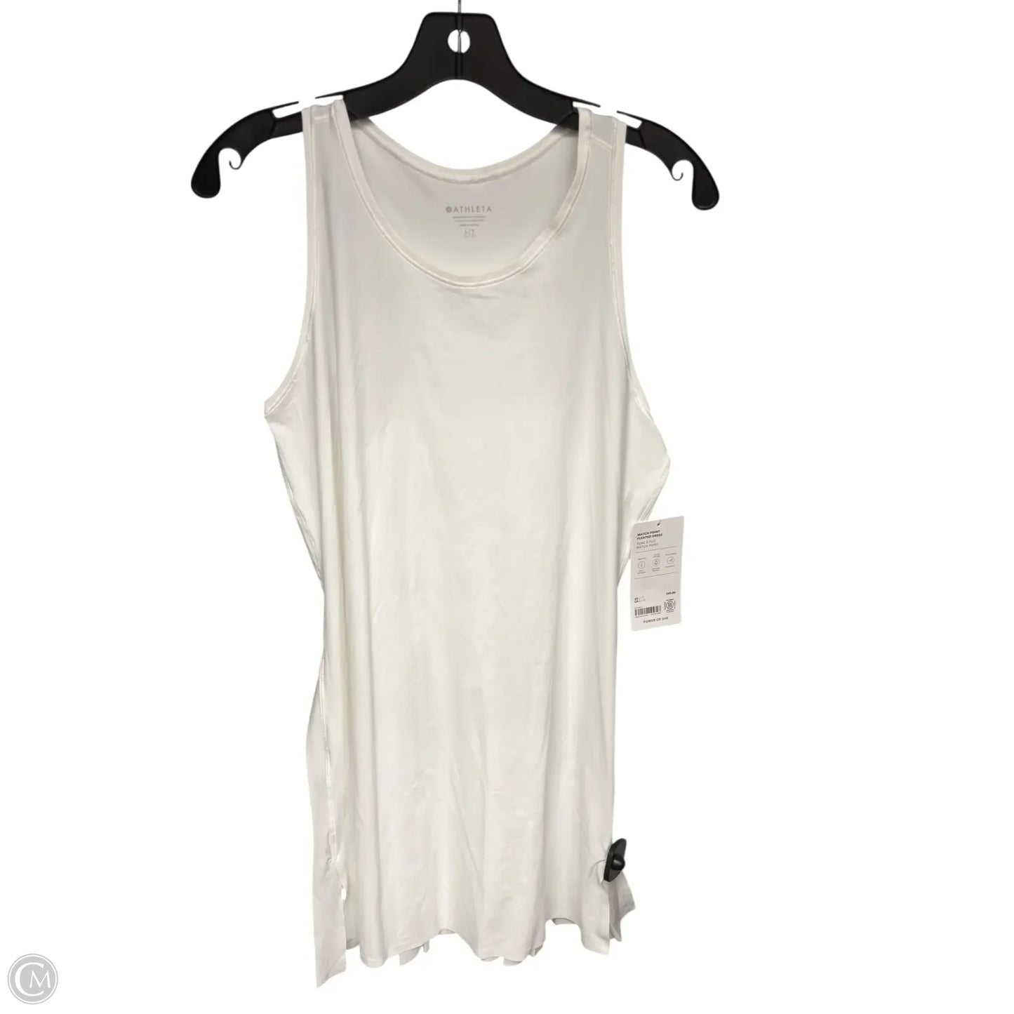 Athletic Dress By Athleta In White, Size: L