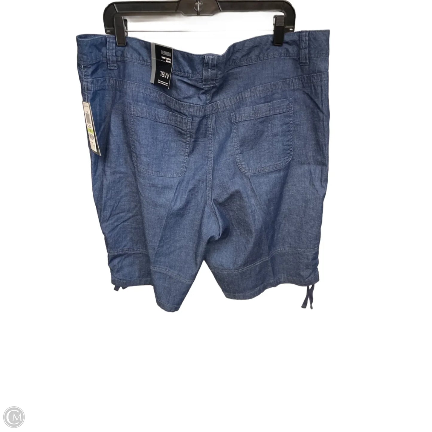 Shorts By Style And Company In Blue Denim, Size: 18