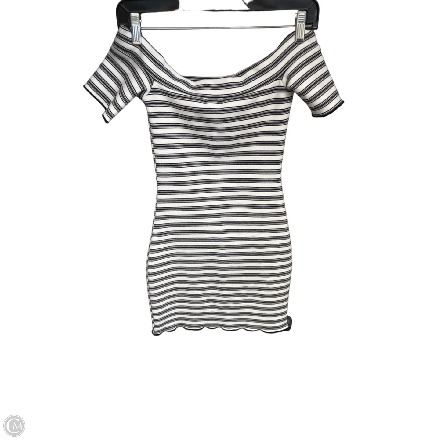 Dress Casual Short By Zara In Black & White, Size: S