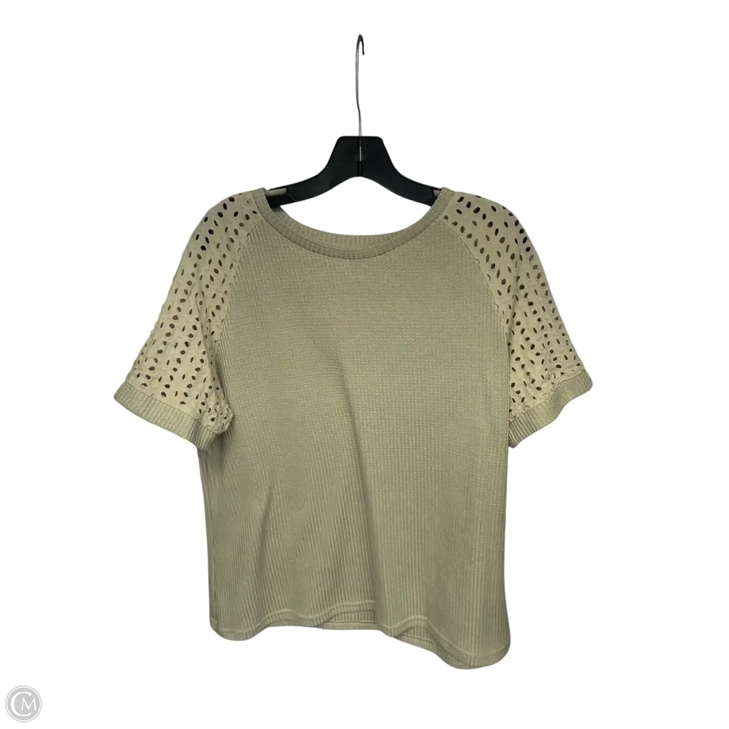 Top Short Sleeve Basic By Clothes Mentor In Green, Size: Xl