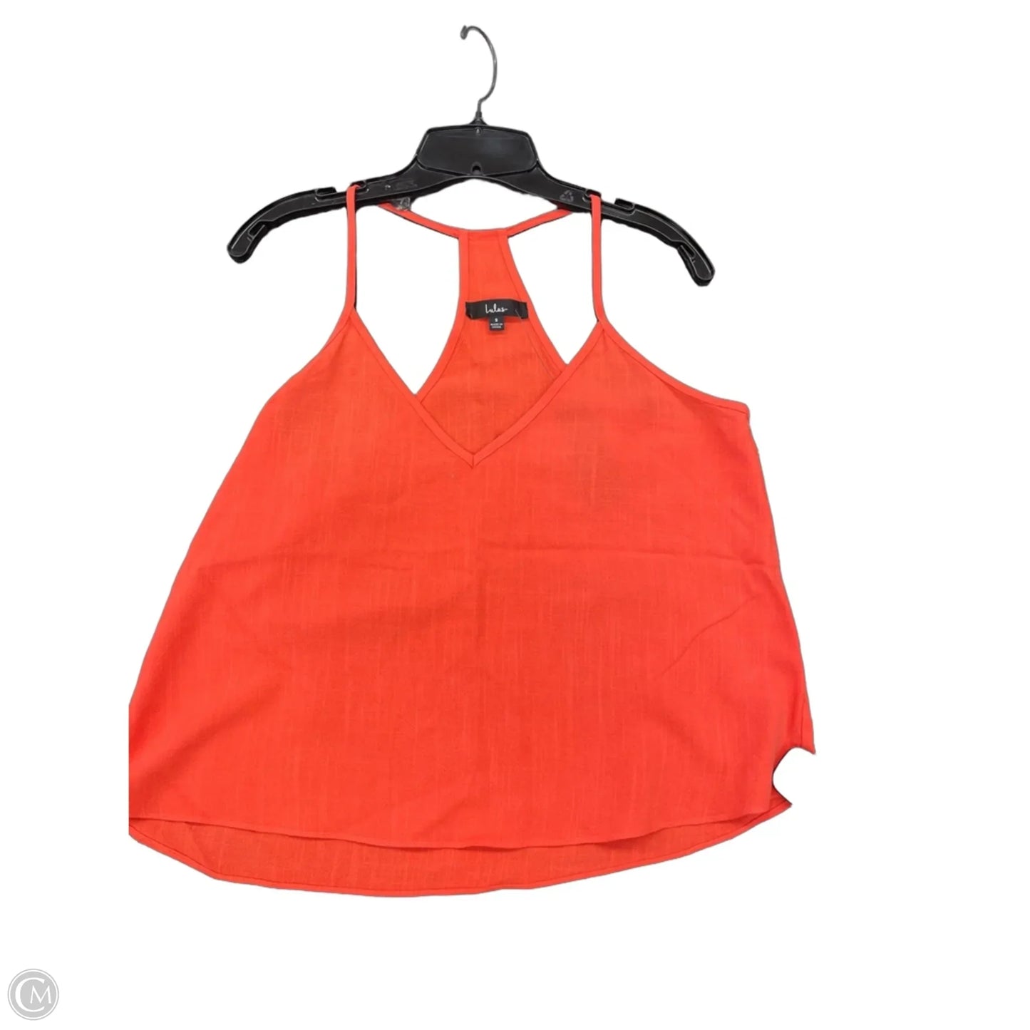 Top Sleeveless By Lulus In Orange, Size: S