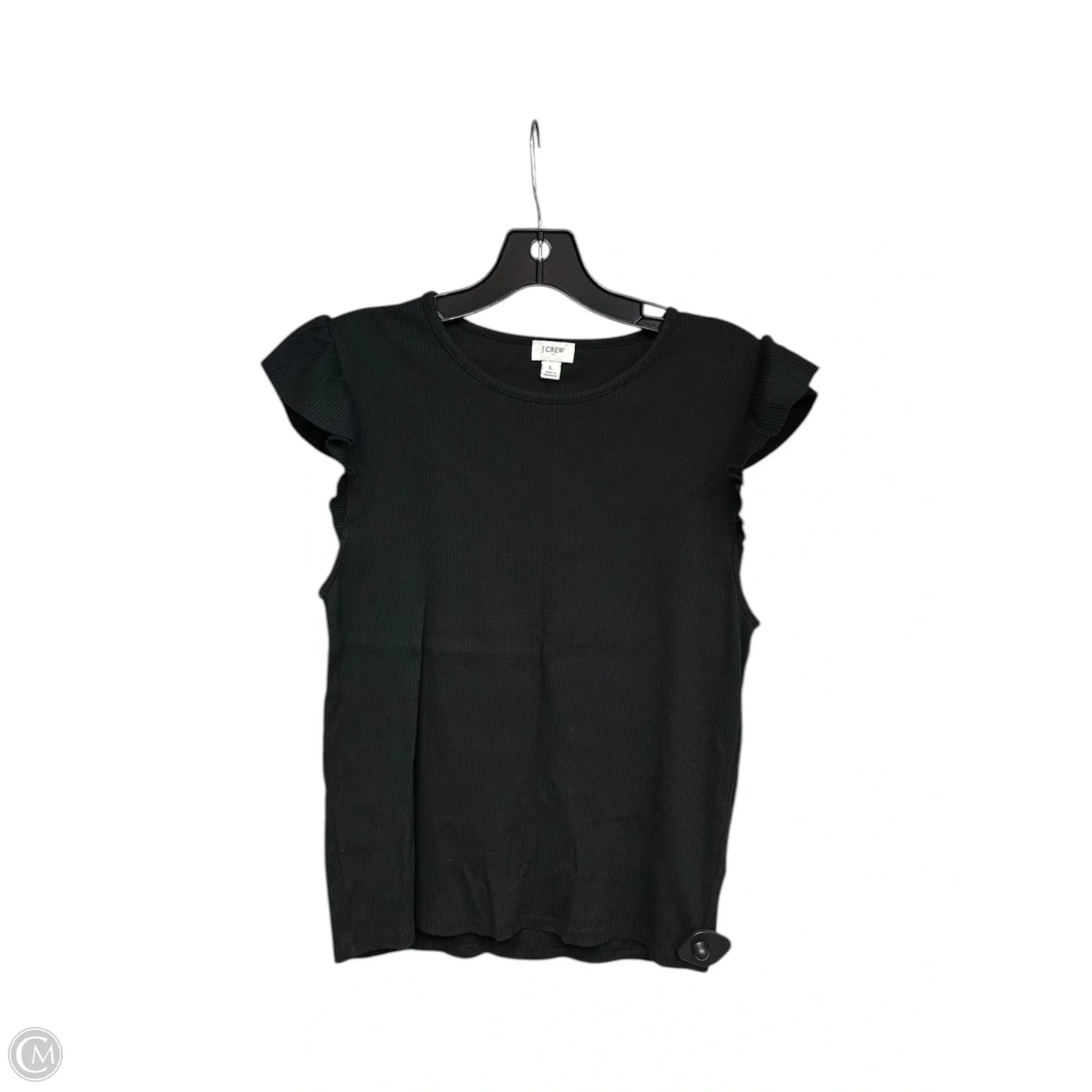 Top Sleeveless Basic By J. Crew In Black, Size: L