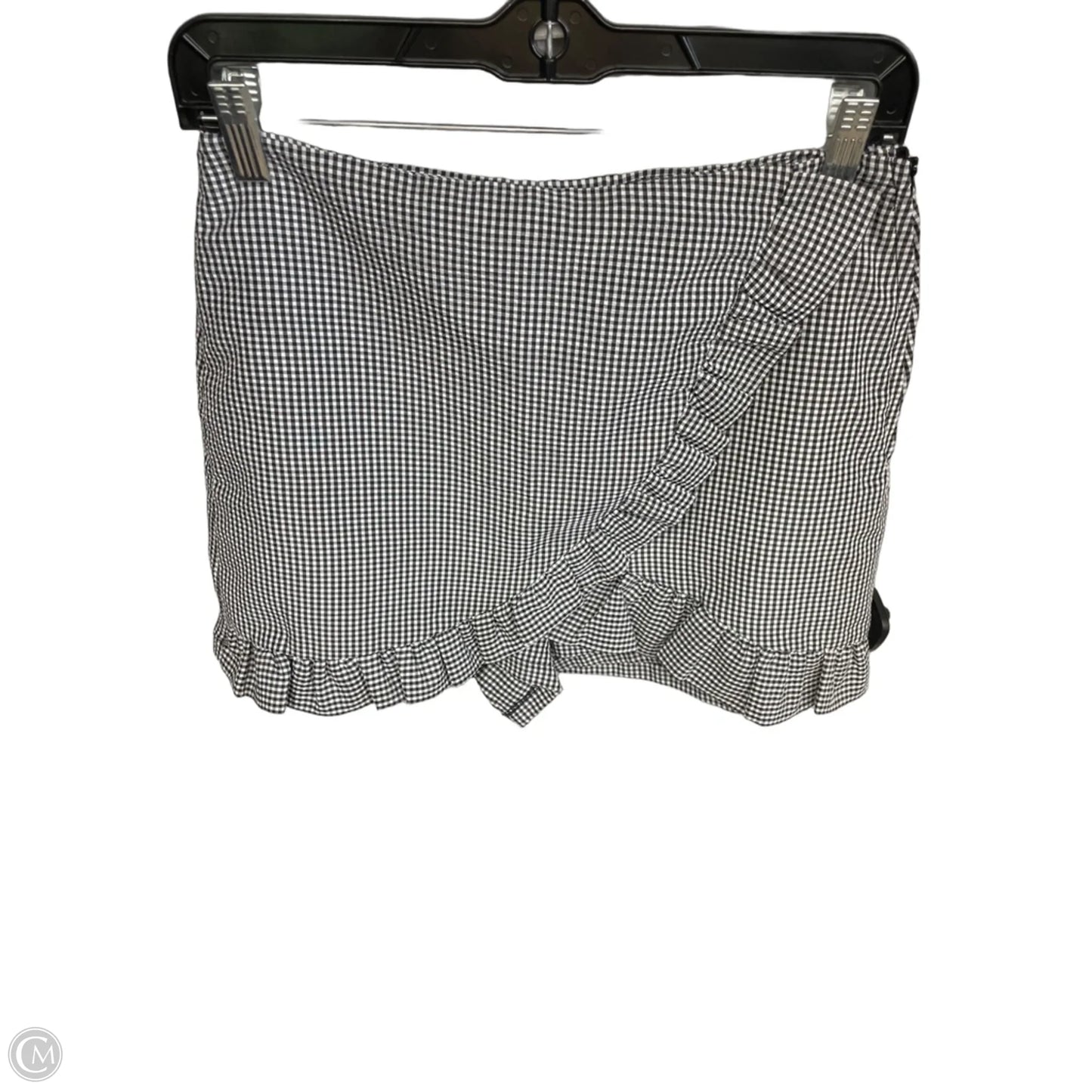 Skort By Mimi Chica In Black & White, Size: M