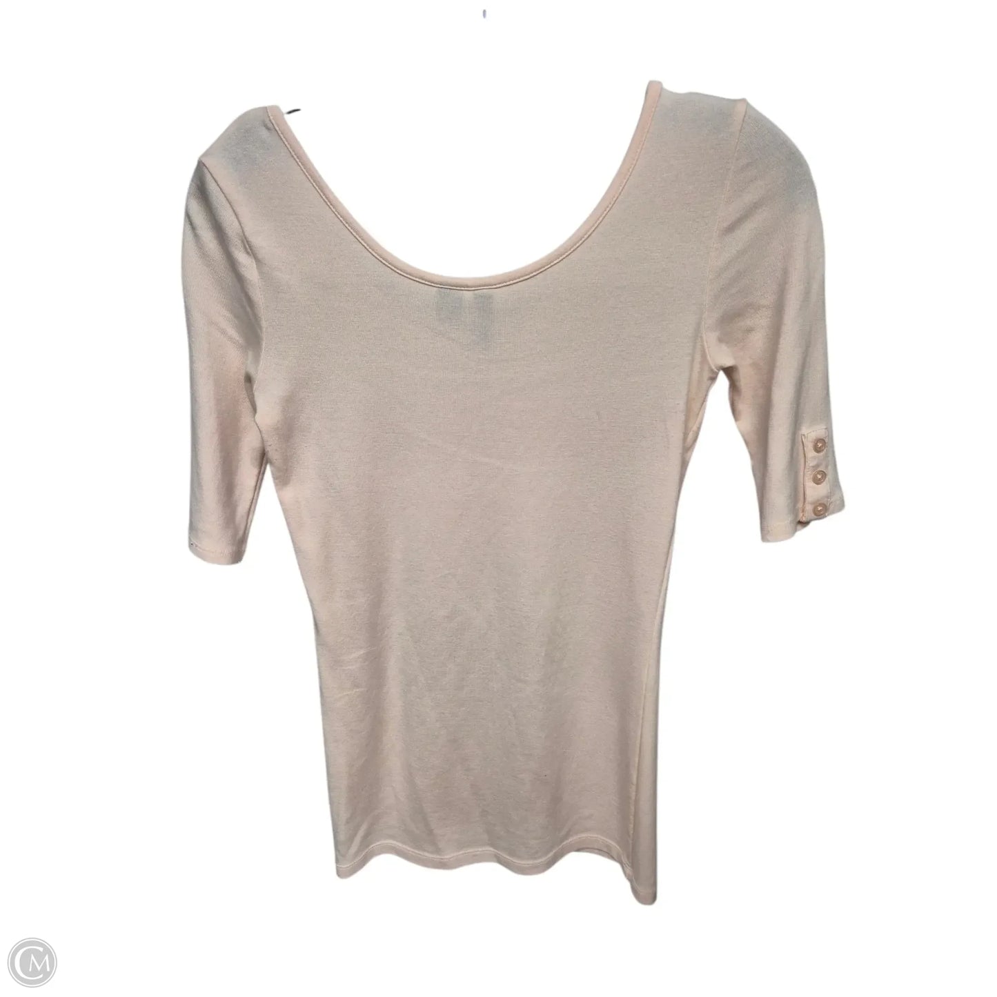 Top Short Sleeve By Cynthia Rowley In Peach, Size: S