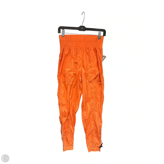 Athletic Pants By Fabletics In Orange, Size: Xs
