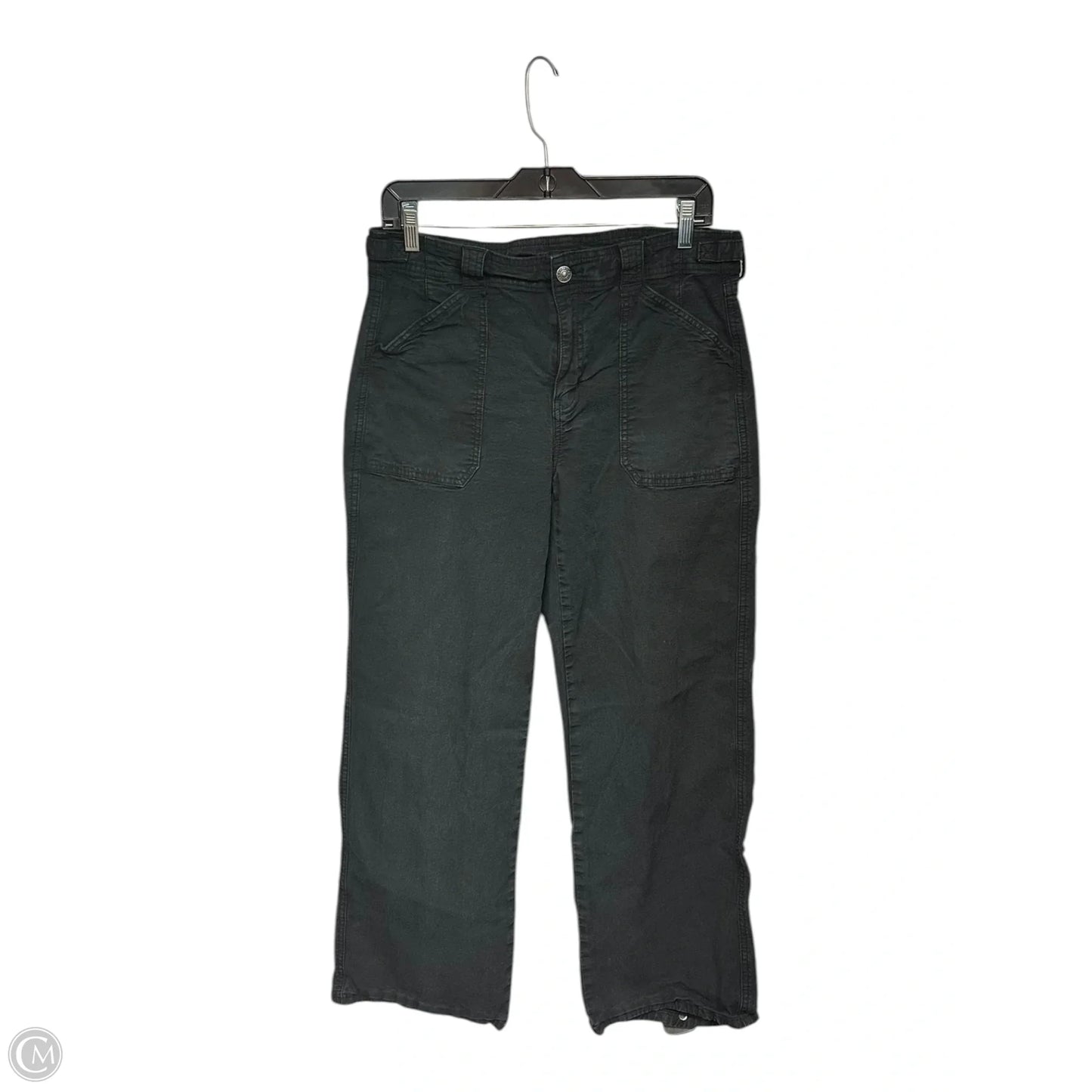 Jeans Straight By American Eagle In Black, Size: 10