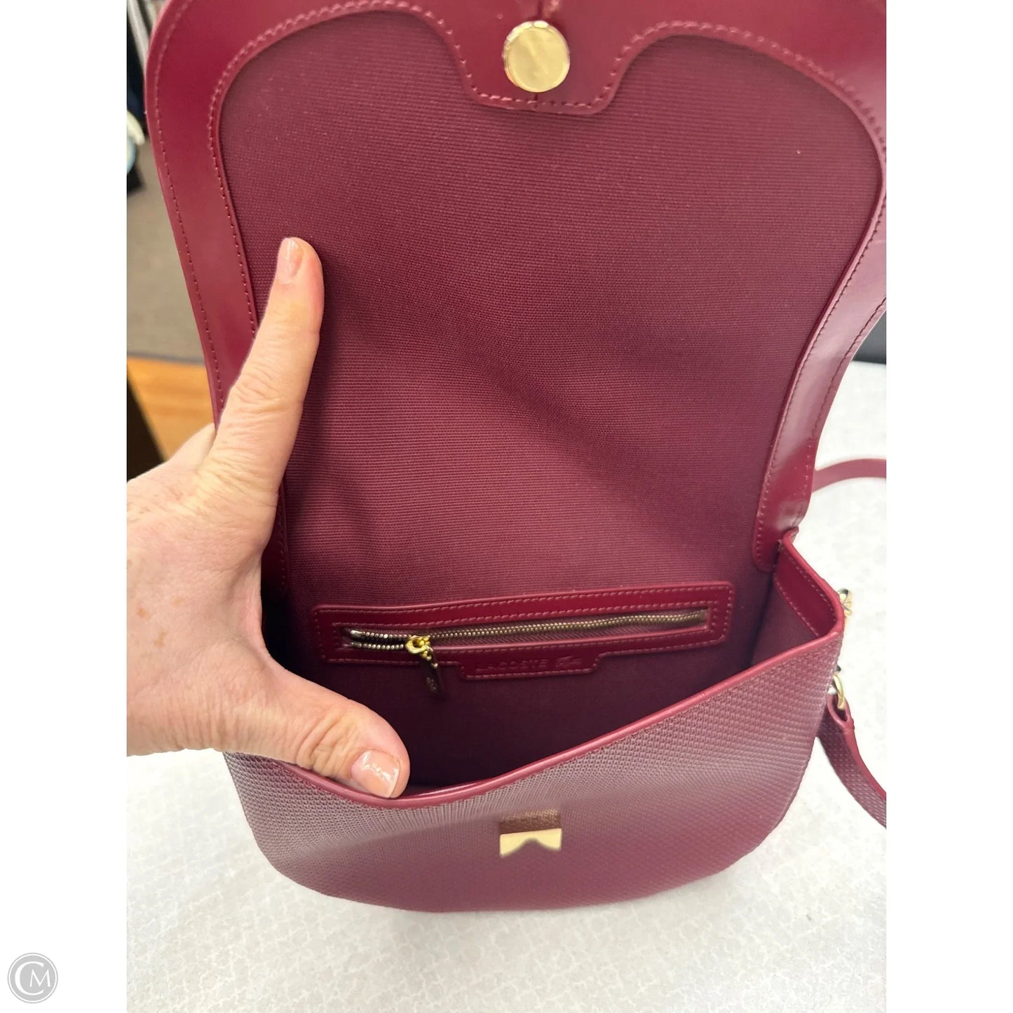 Crossbody By Lacoste, Size: Small