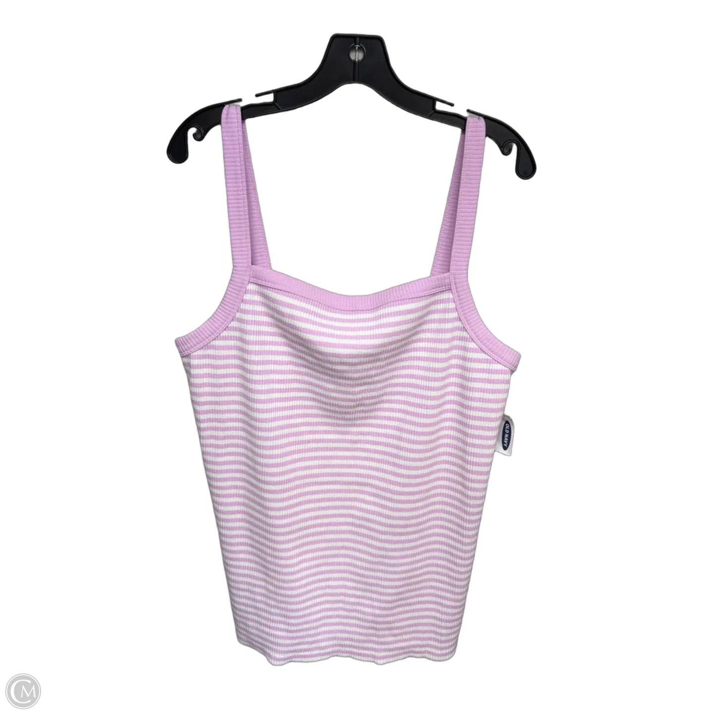 Tank Top By Old Navy In Pink & White, Size: Xxl