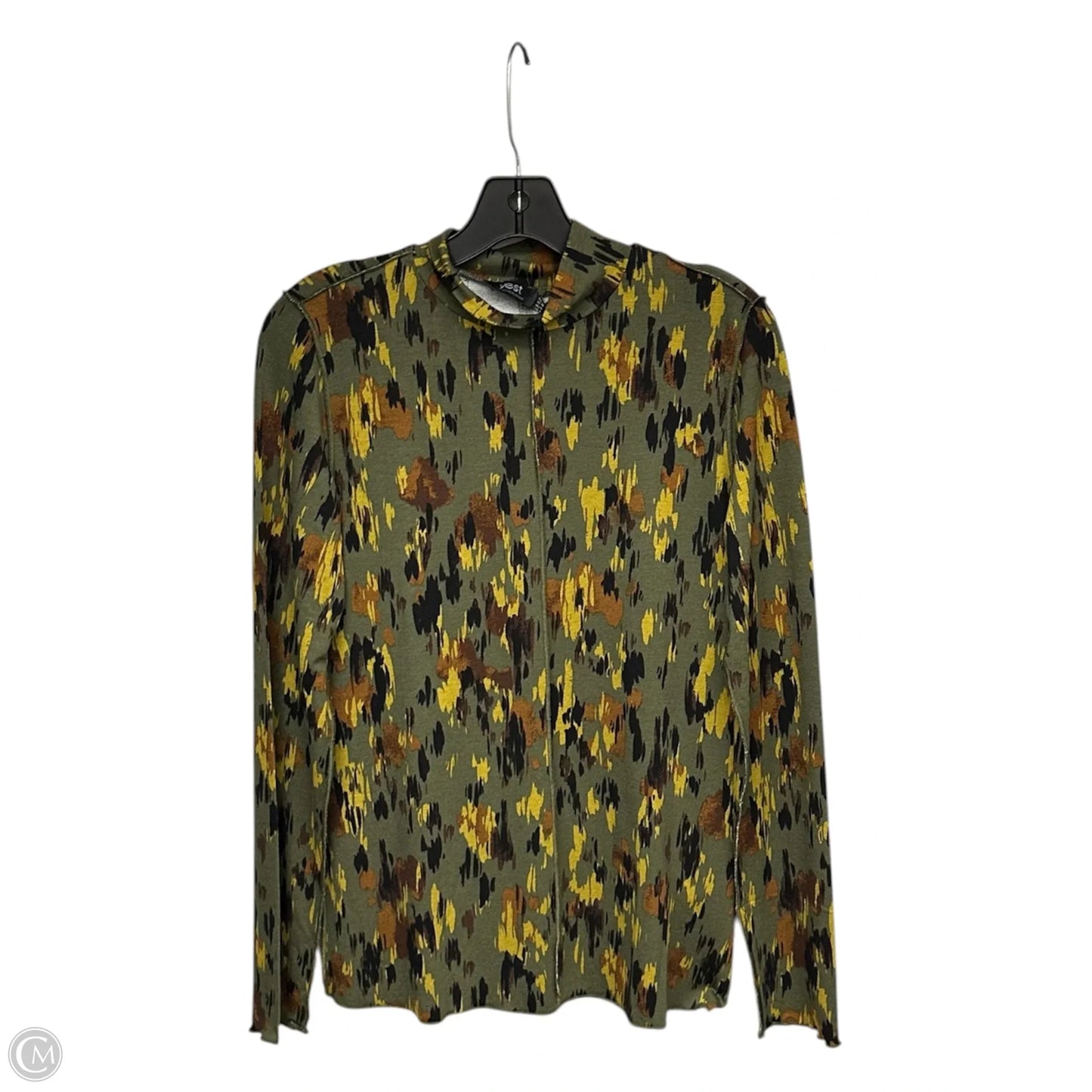 Top Long Sleeve By Yest In Green, Size: 6