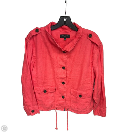 Jacket Other By Talbots In Coral, Size: Lp