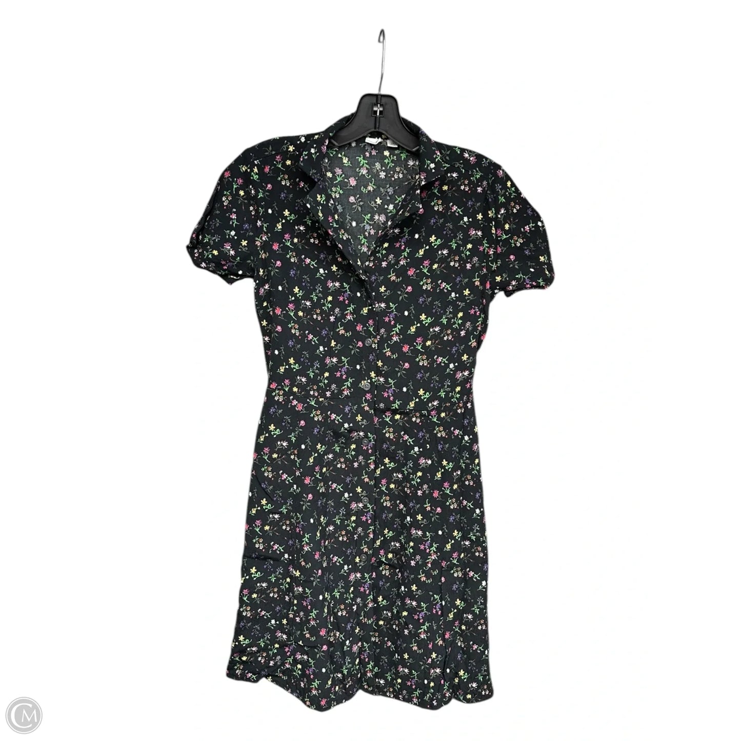 Dress Casual Midi By Gap In Floral Print, Size: Xs