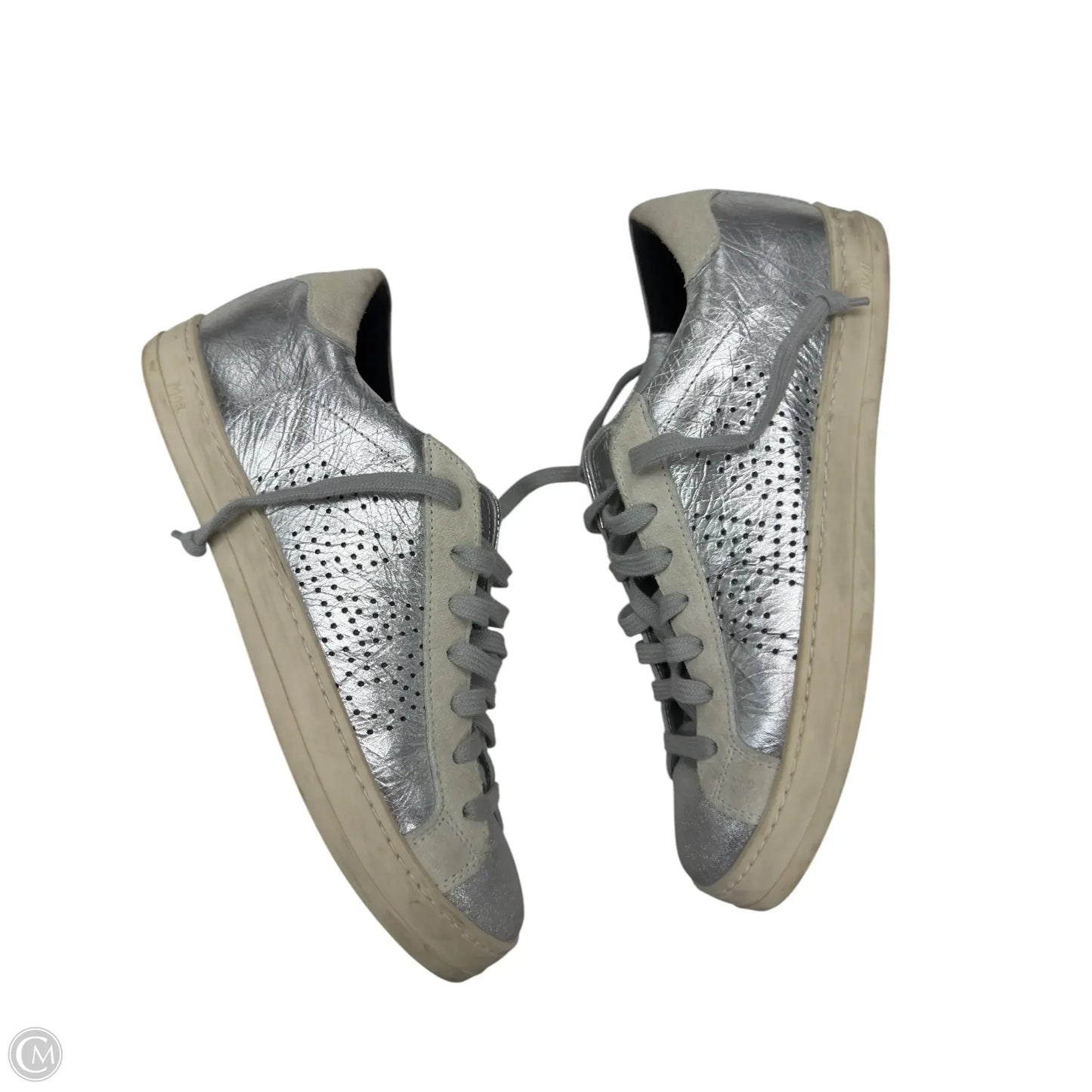 Shoes Sneakers By P448 In Silver, Size: 8