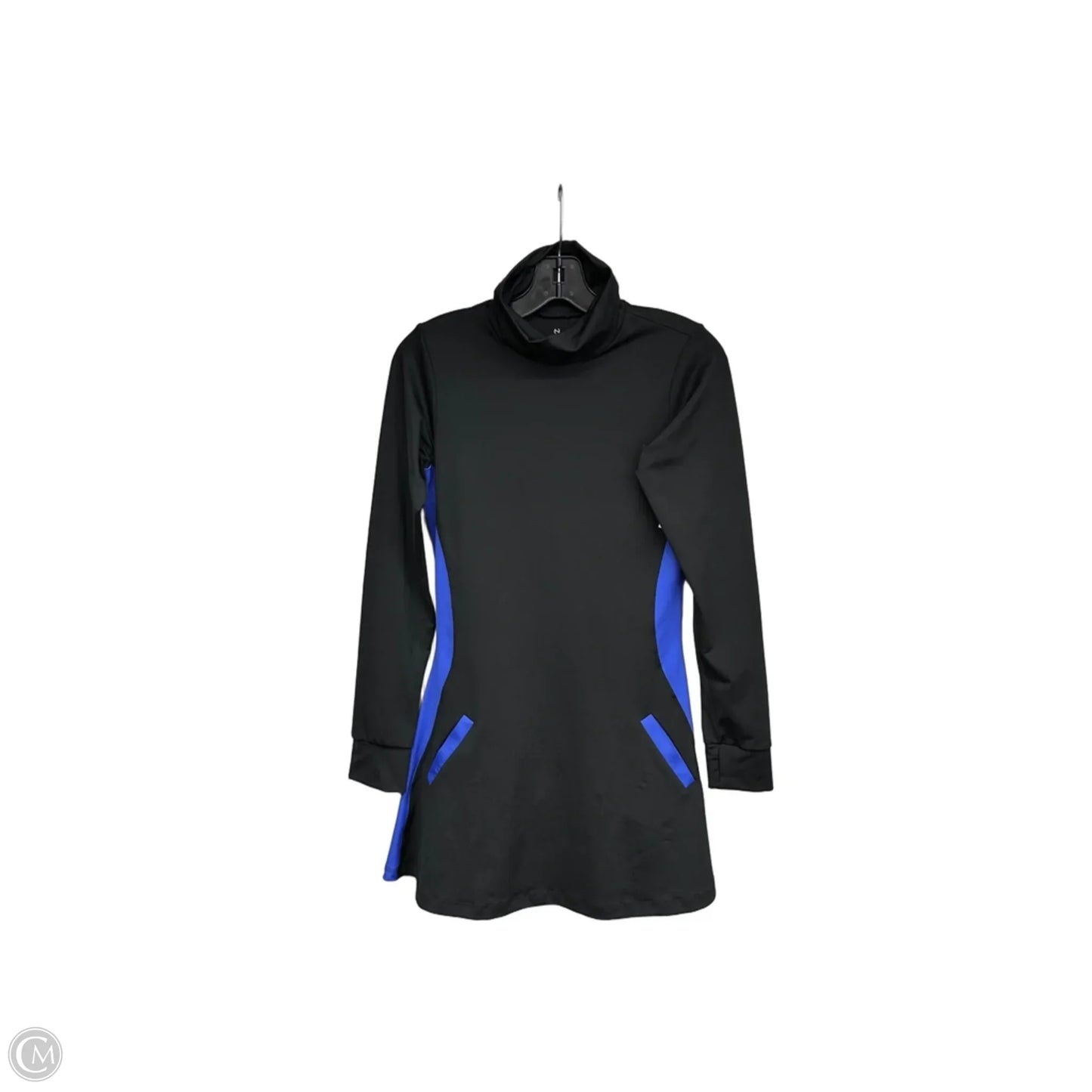 Athletic Dress By Clothes Mentor In Black & Blue, Size: S