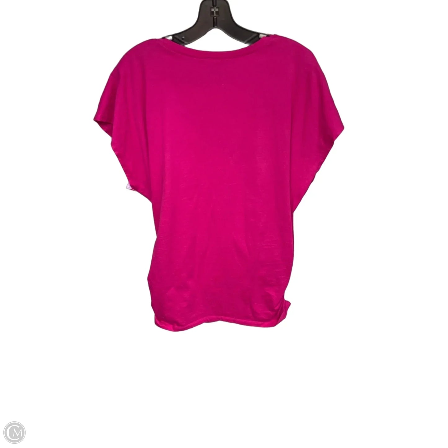 Top Short Sleeve Basic By Inc In Pink, Size: Xl