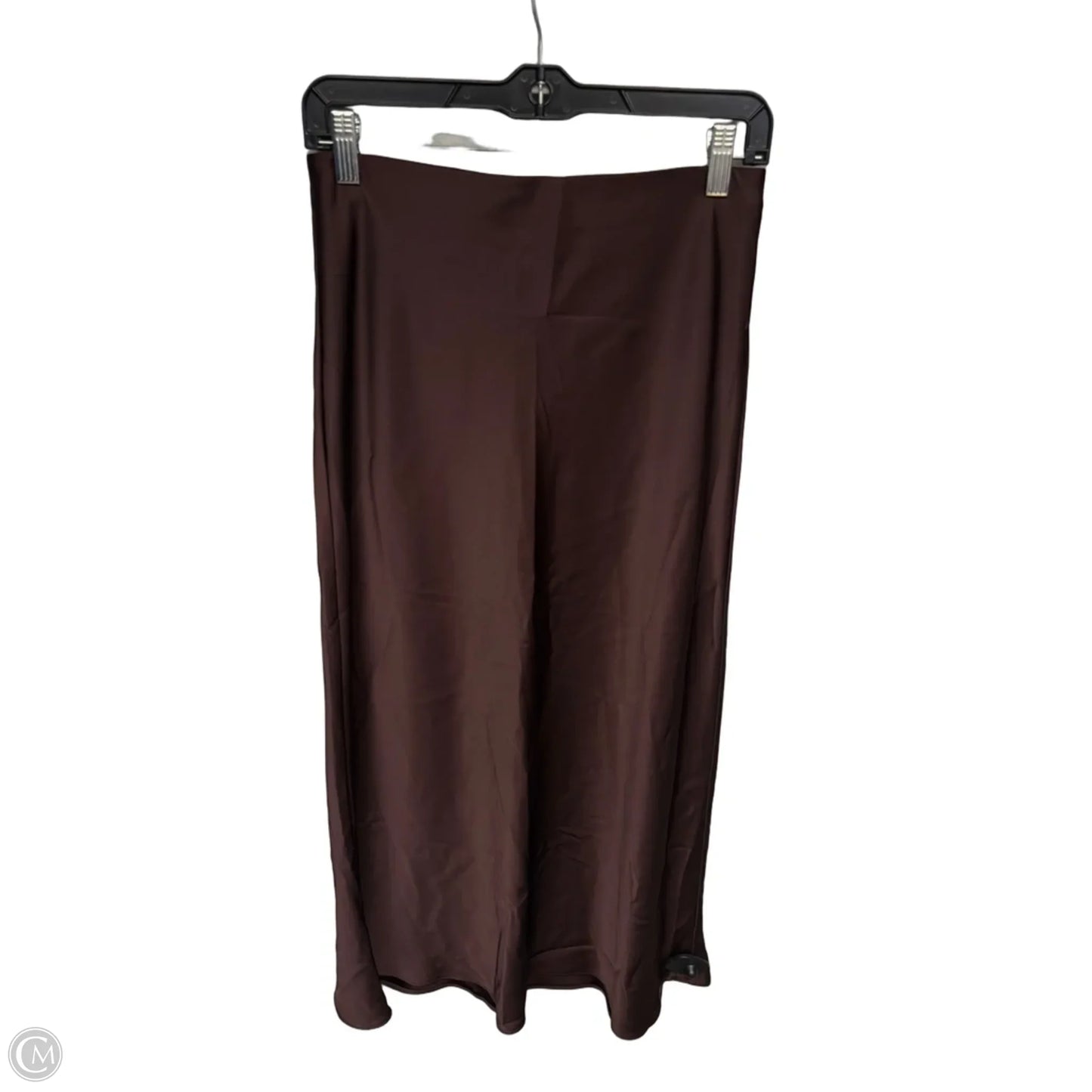 Skirt Midi By Zara In Brown, Size: Xs