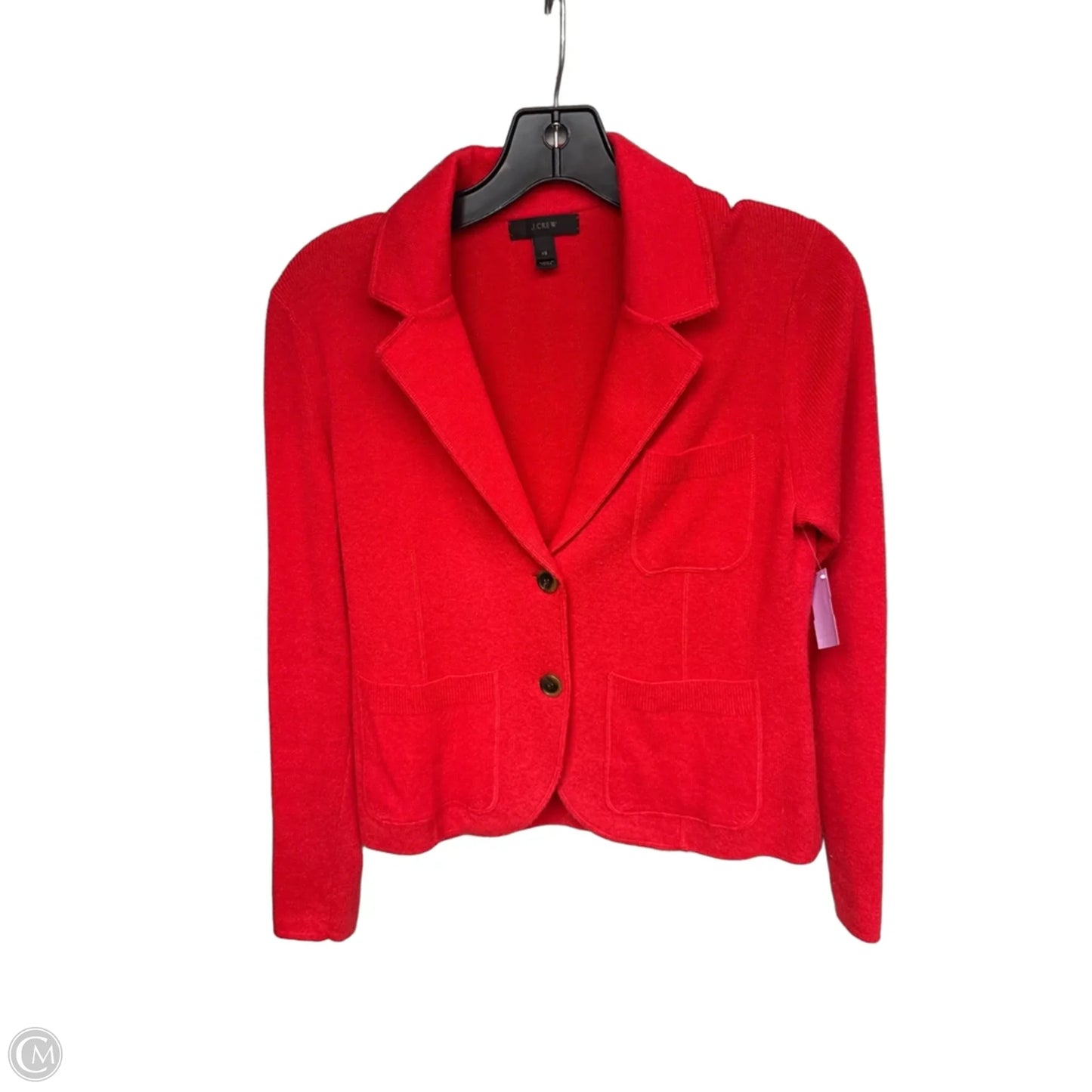 Cardigan By J. Crew In Red, Size: Xs