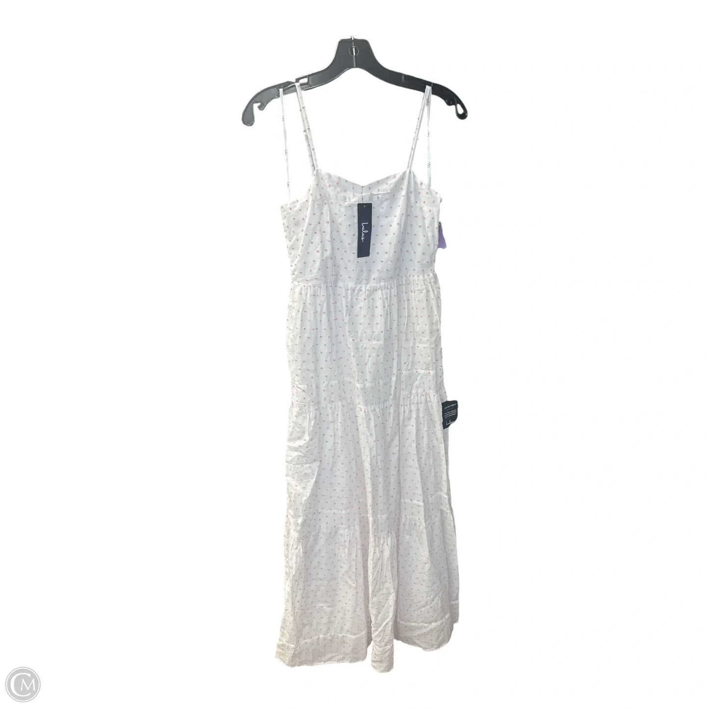 Dress Casual Maxi By Lulus In Pink & White, Size: Xs