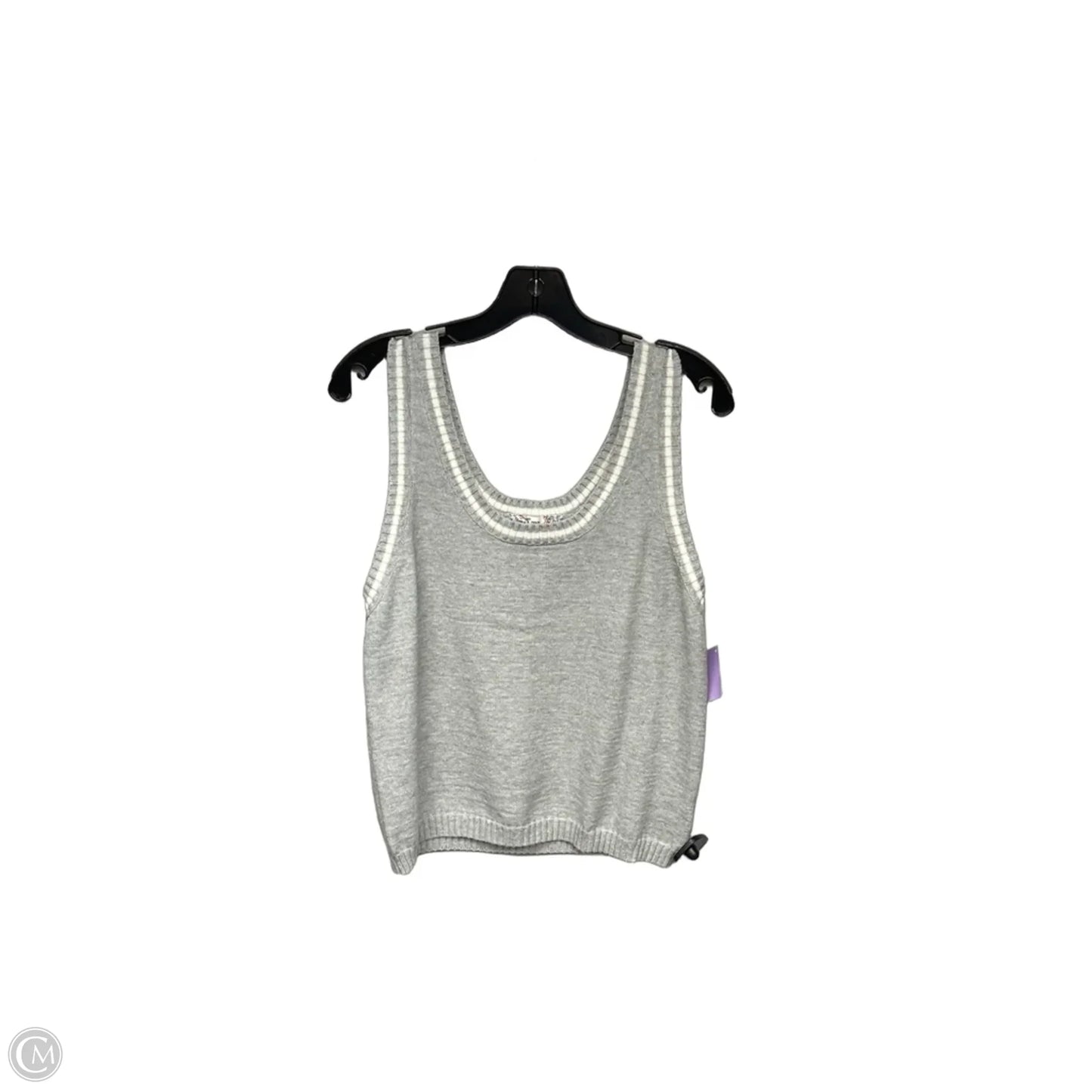 Top Sleeveless By Pink Republic In Grey, Size: Xl