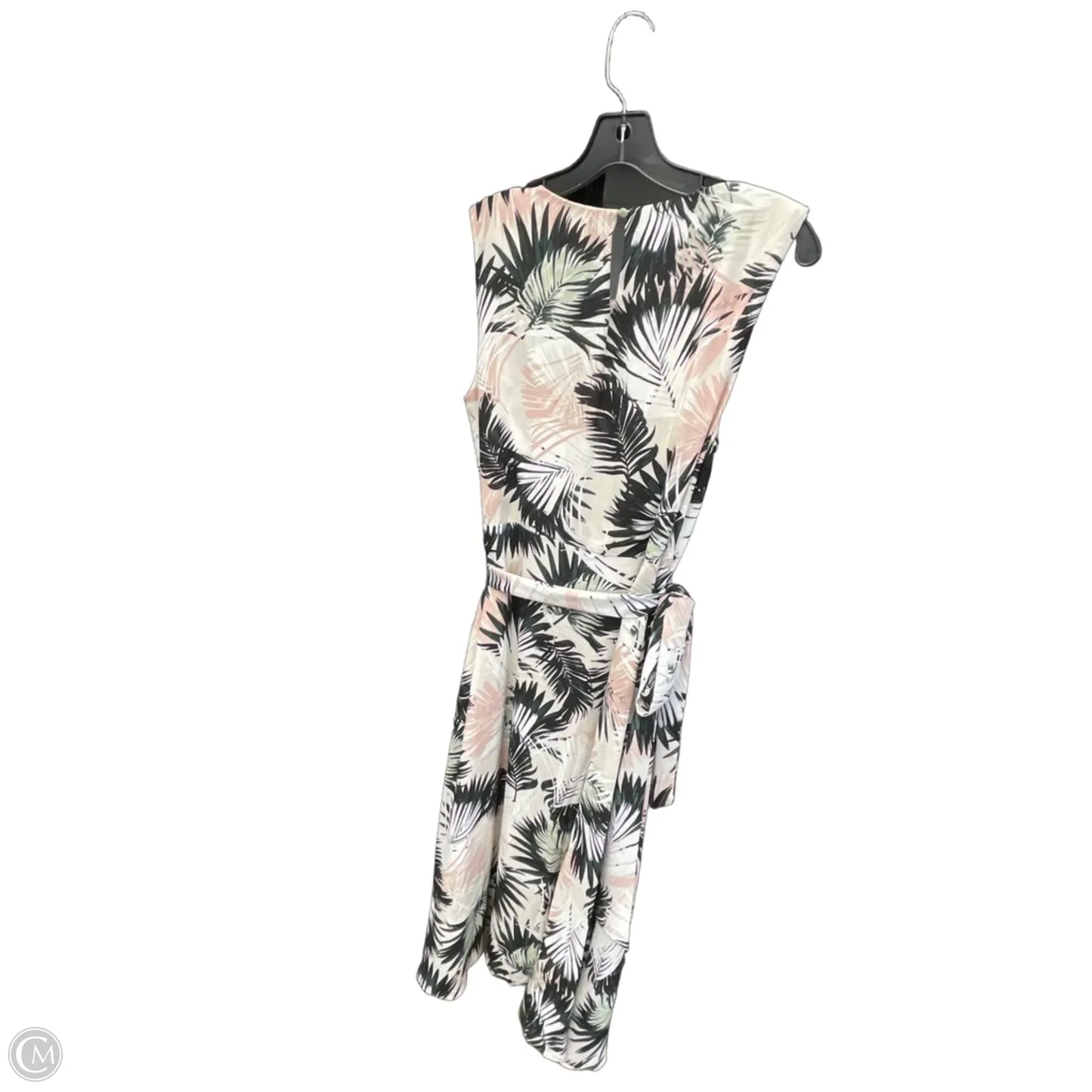 Dress Casual Maxi By Clothes Mentor In Cream & Green, Size: 16