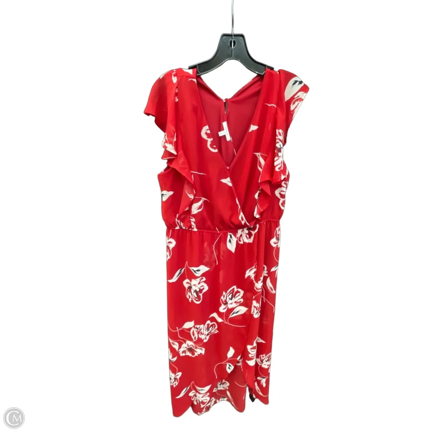 Dress Casual Maxi By Maurices In Red, Size: Xl