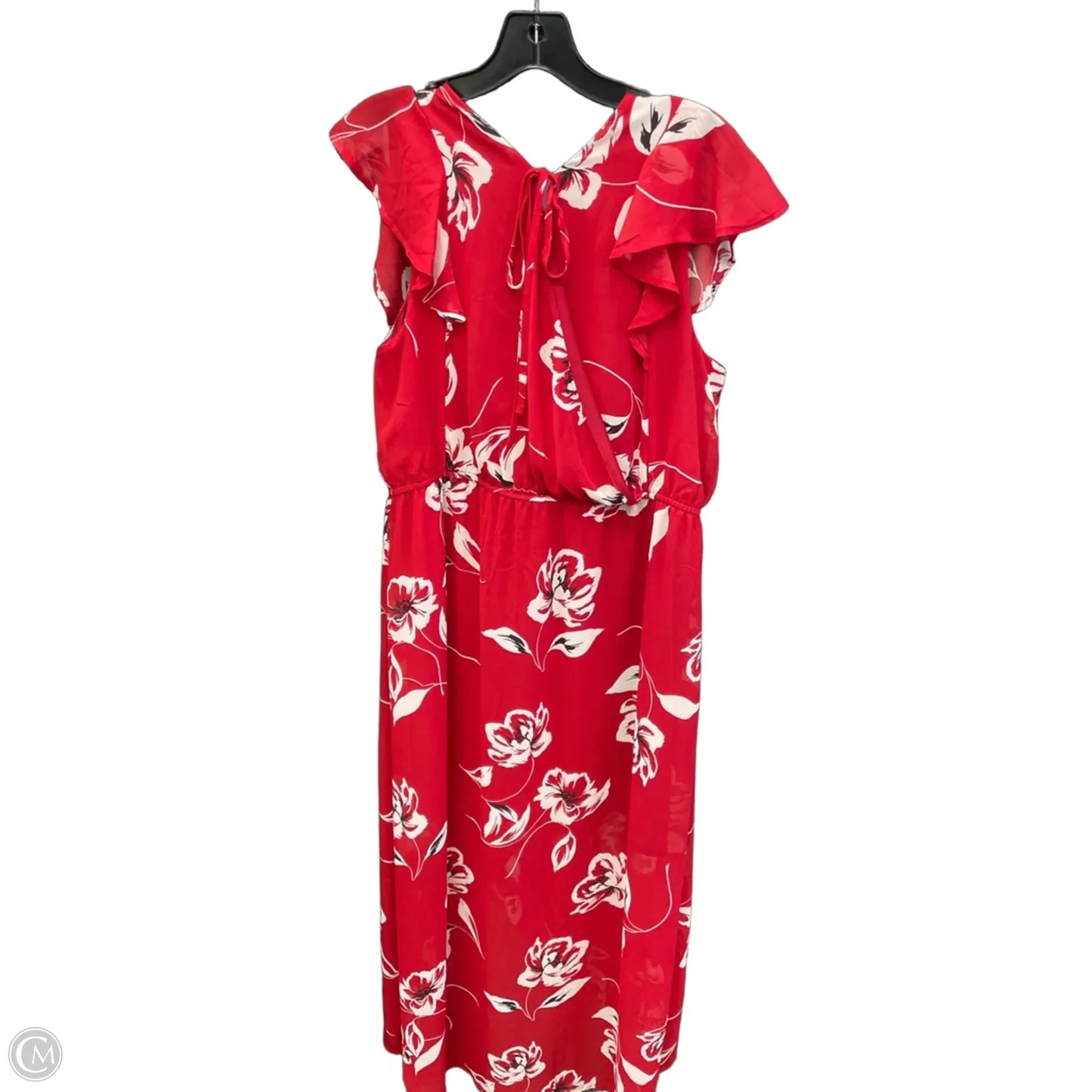 Dress Casual Maxi By Maurices In Red, Size: Xl
