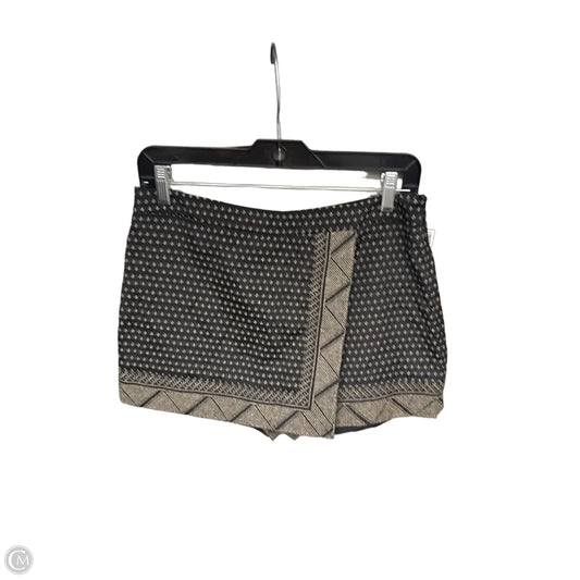 Skort By Bcbgmaxazria In Black & Tan, Size: S
