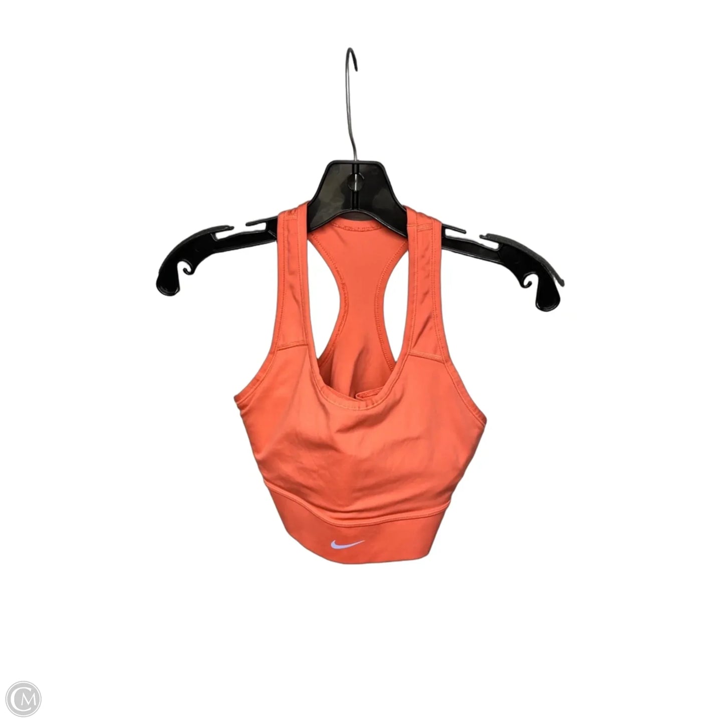 Athletic Bra By Nike Apparel In Orange, Size: M