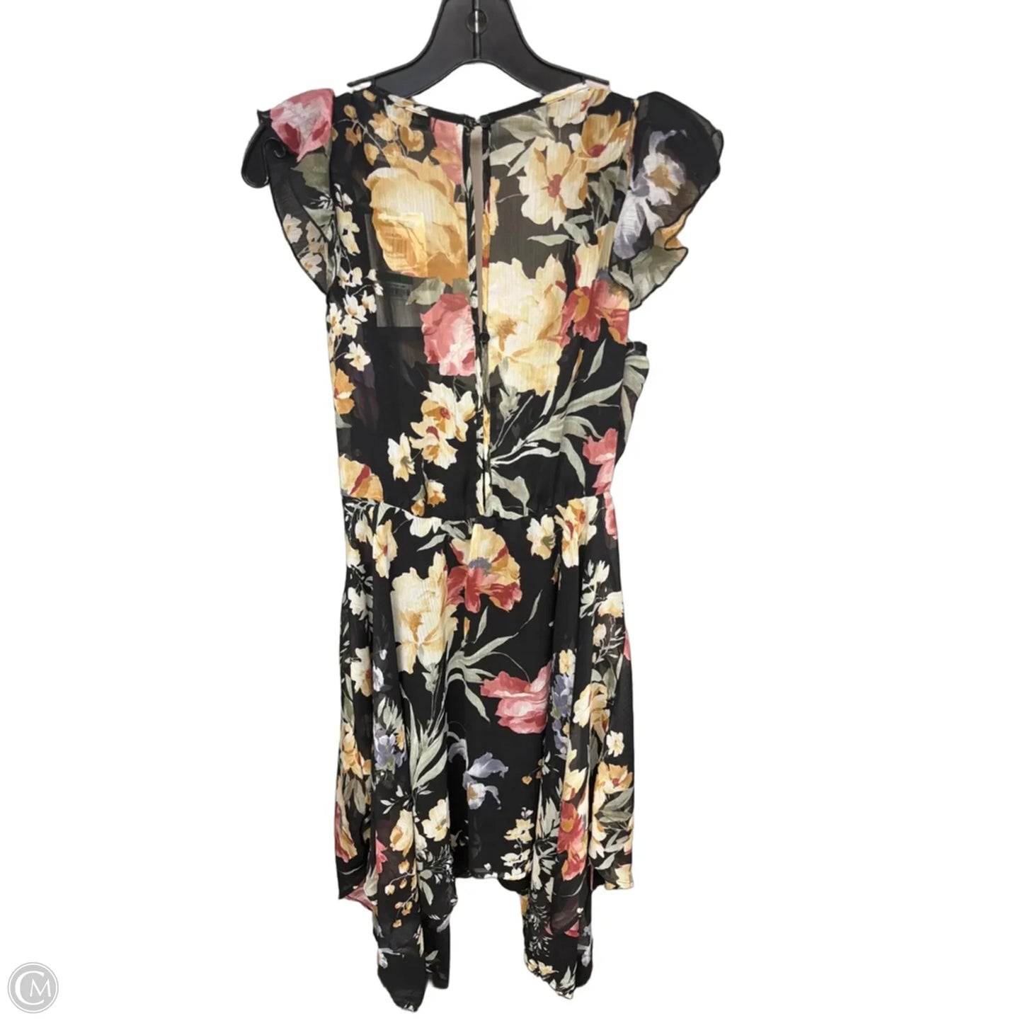 Dress Casual Midi By America Rag In Floral Print, Size: L