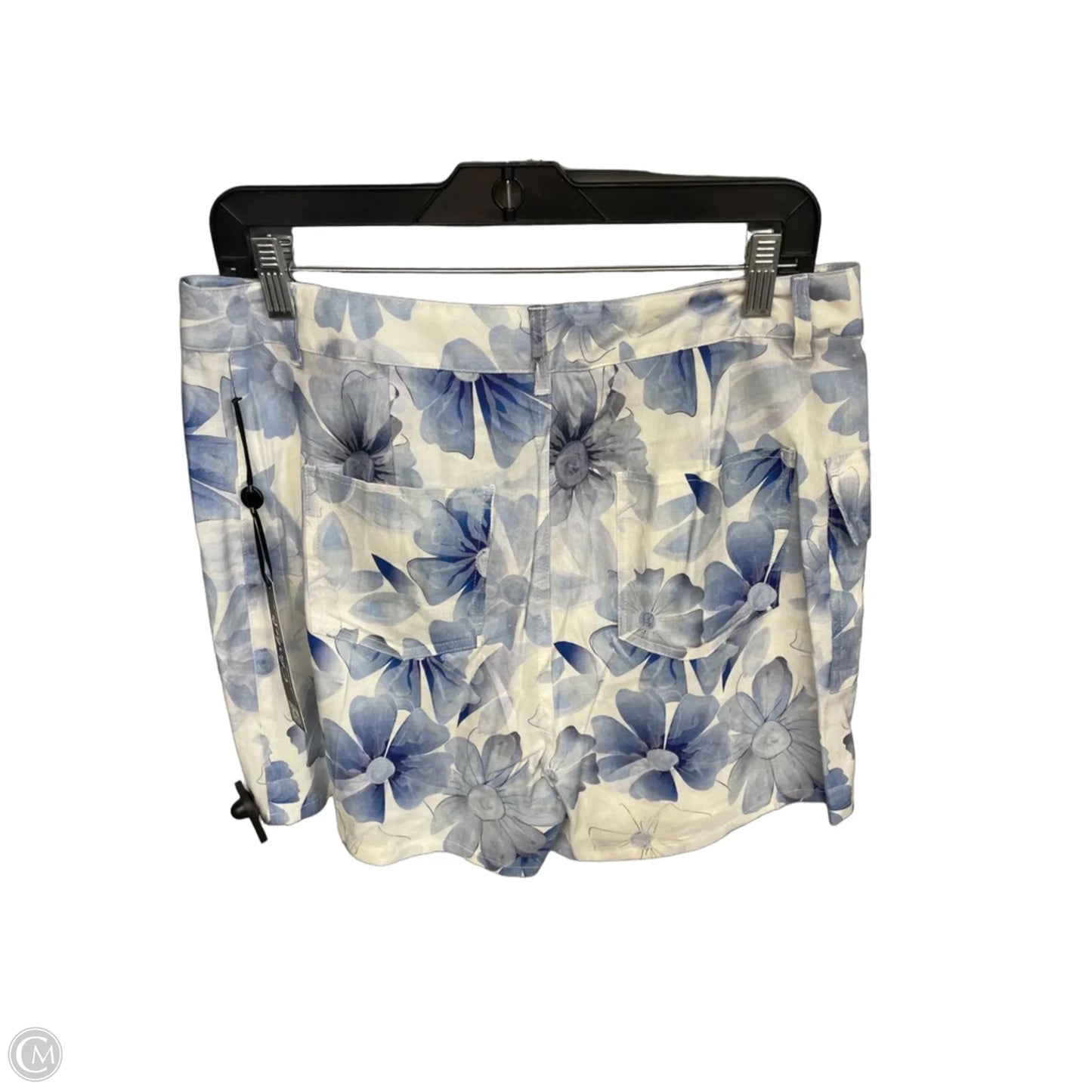 Skort By Charlie B In Blue & White, Size: 10
