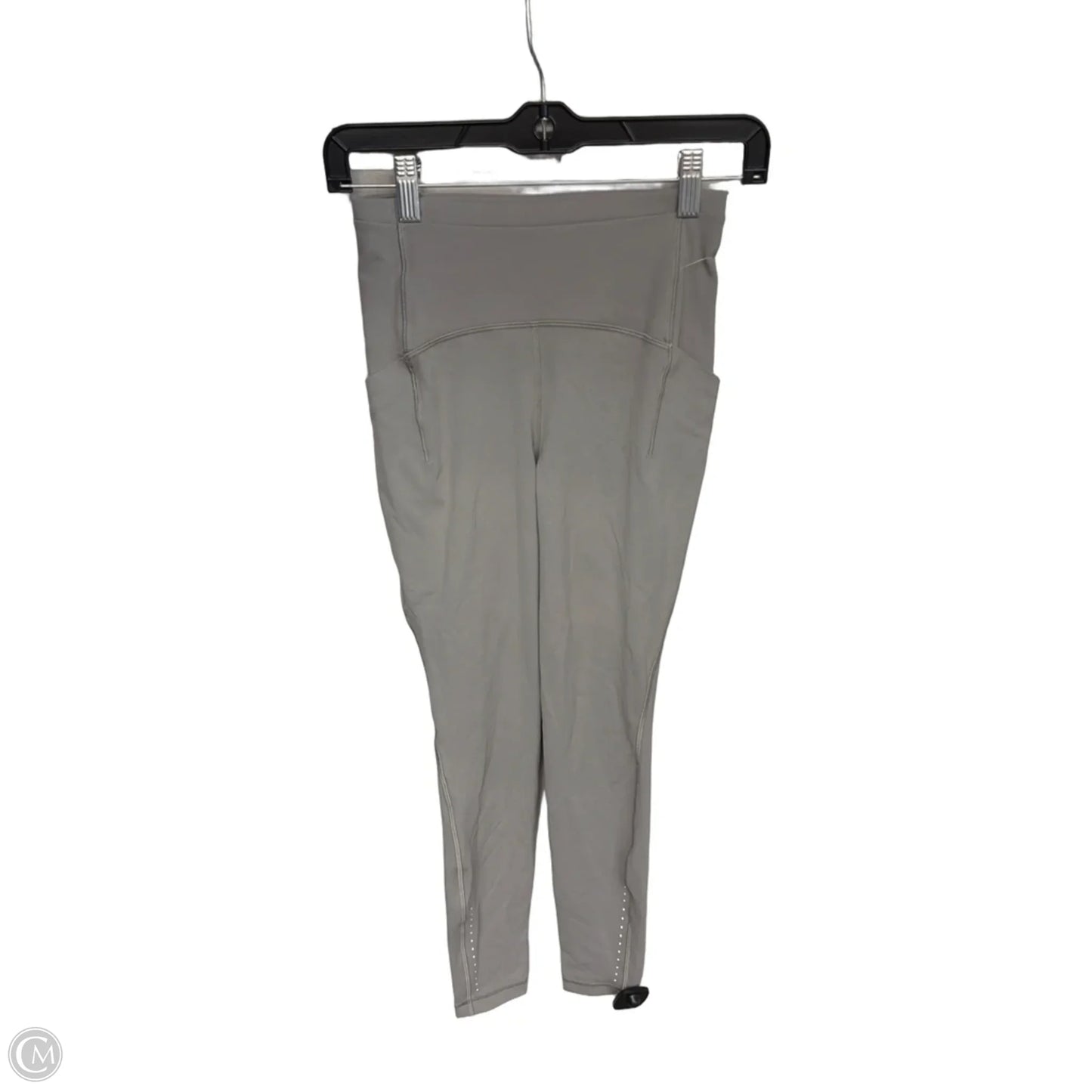 Athletic Leggings By Lululemon In Grey, Size: 4