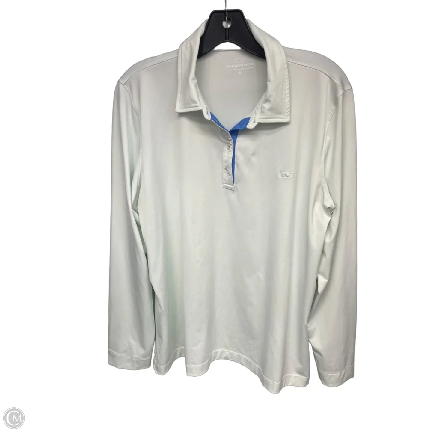 Top Long Sleeve By Vineyard Vines In Green, Size: Xl