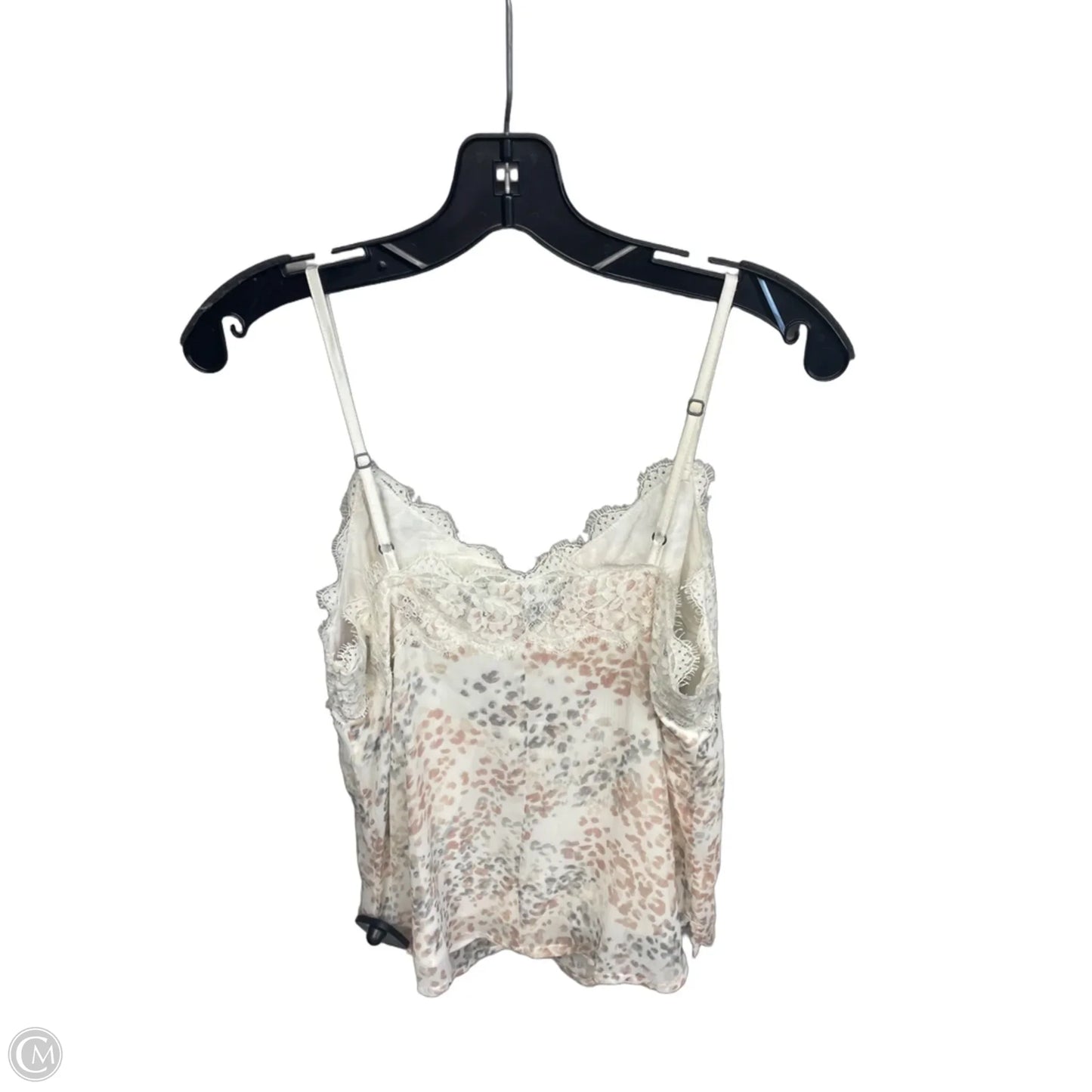 Top Sleeveless By Abercrombie And Fitch In Cream, Size: M