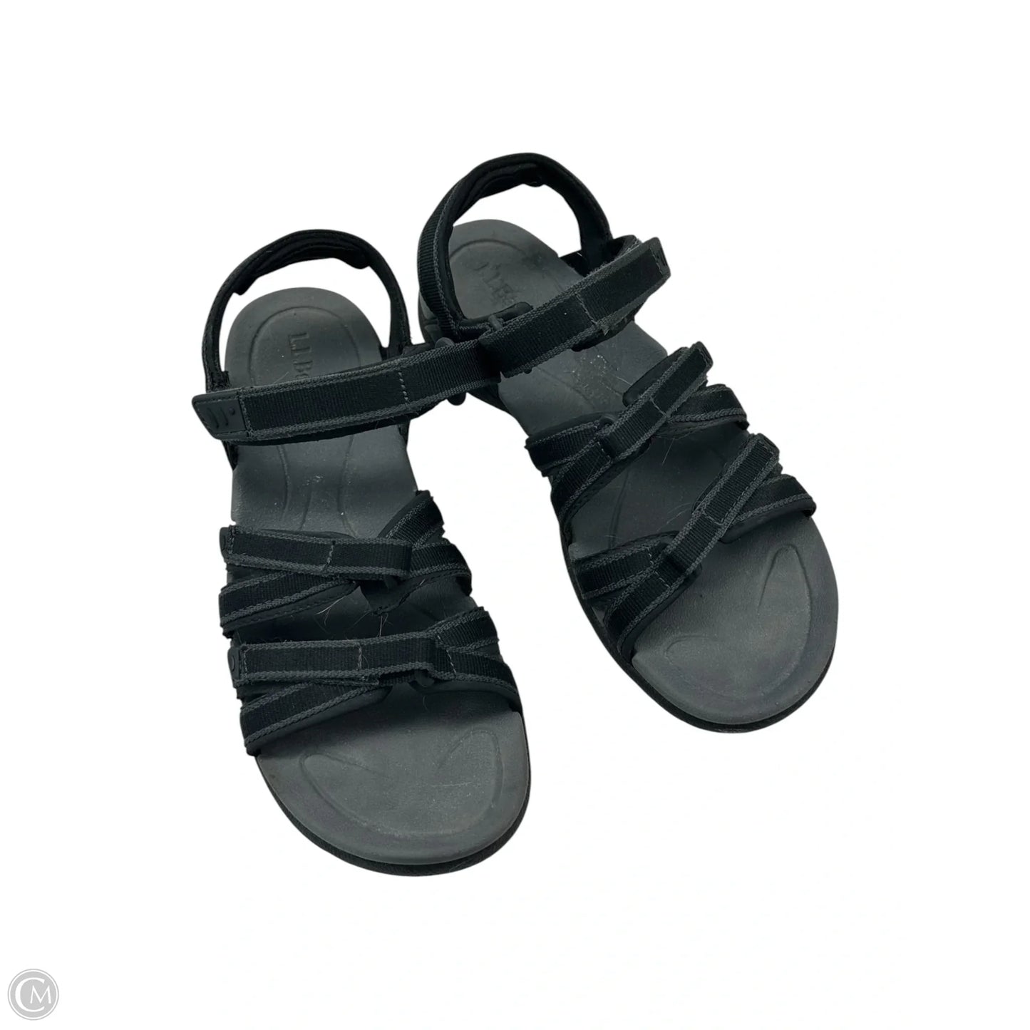 Sandals Flats By L.l. Bean In Black, Size: 8