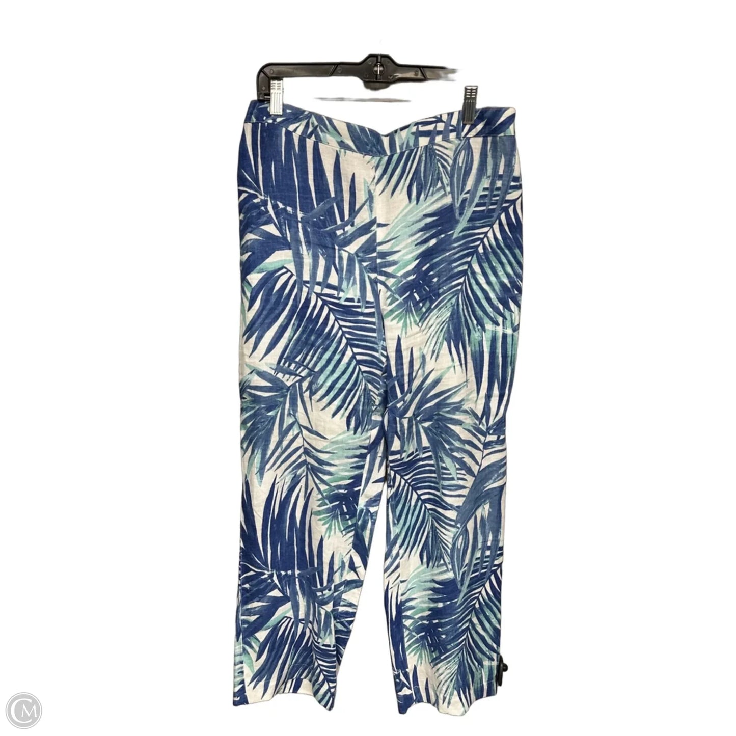 Pants Other By Chicos In Blue & White, Size: L