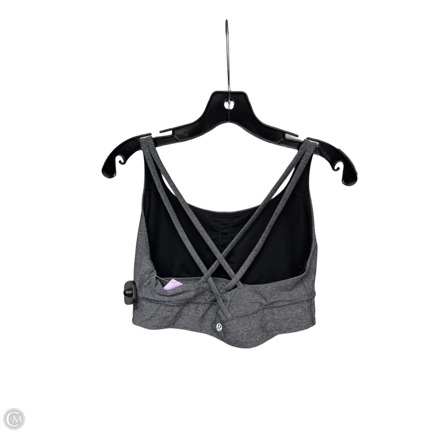 Athletic Bra By Lululemon In Grey, Size: 10