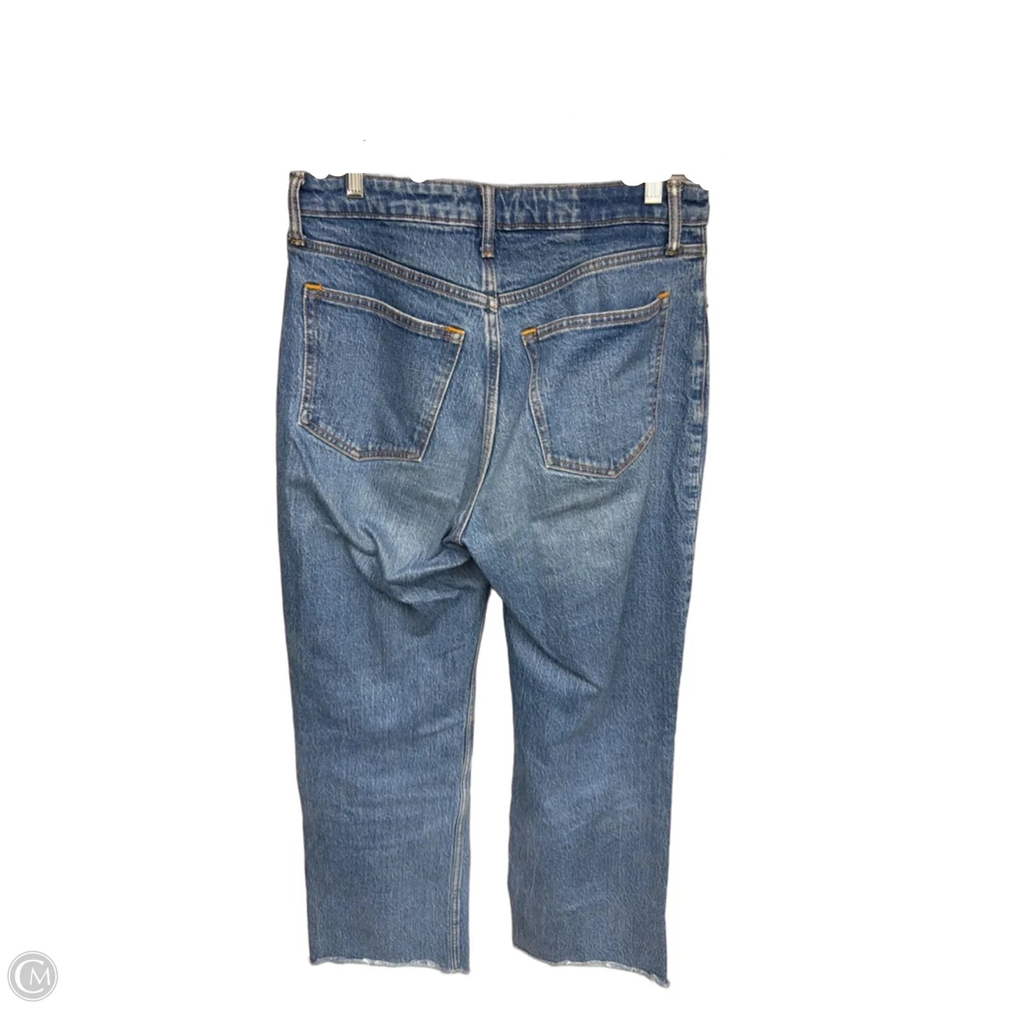Jeans Straight By Abercrombie And Fitch In Blue Denim, Size: 6