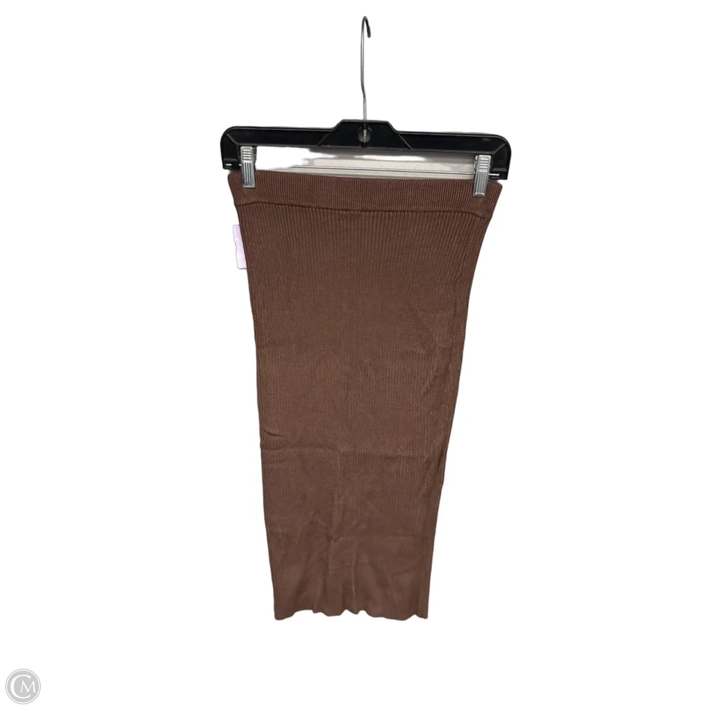 Skirt Midi By Abercrombie And Fitch In Brown, Size: Xsp