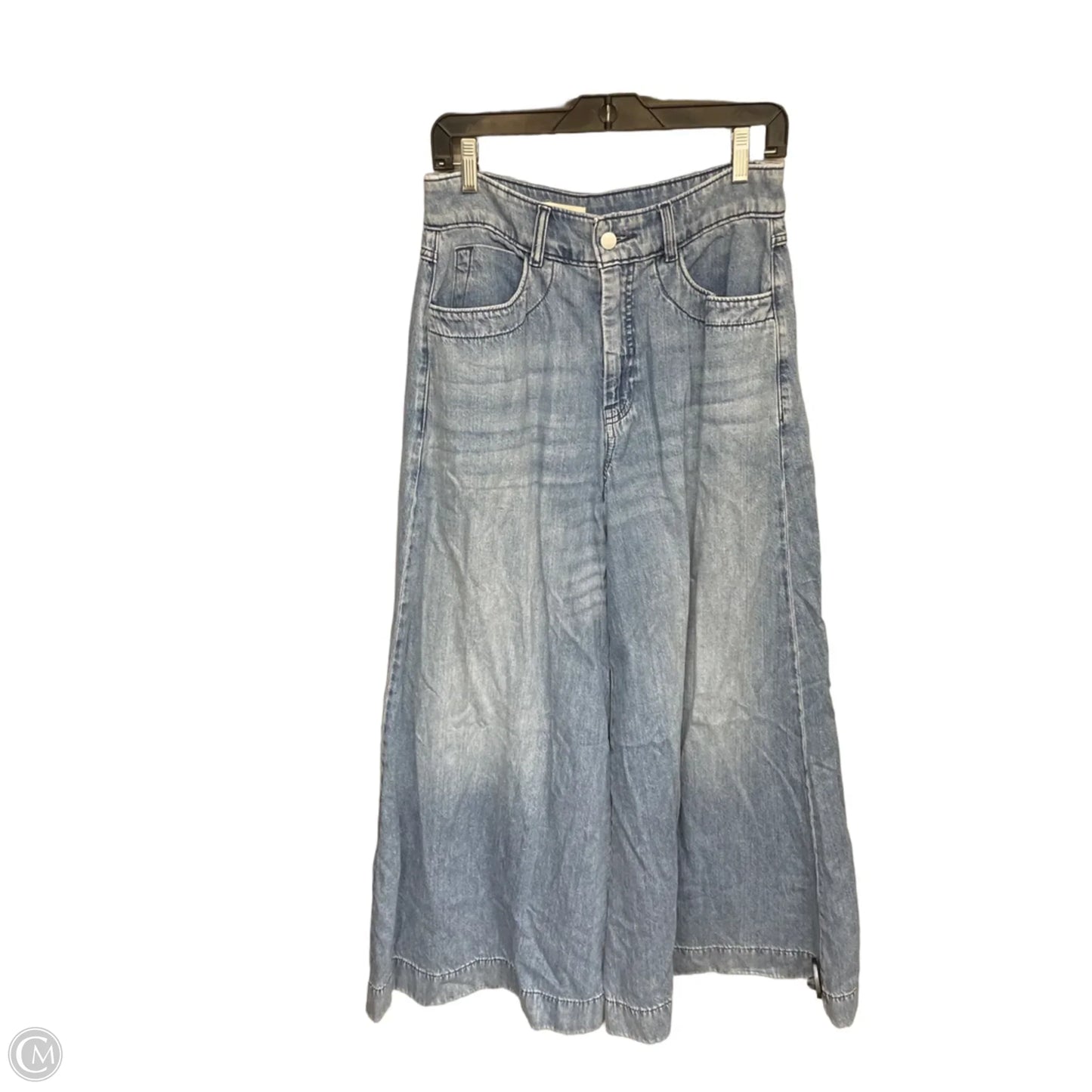 Jeans Wide Leg By Pilcro In Blue Denim, Size: 6