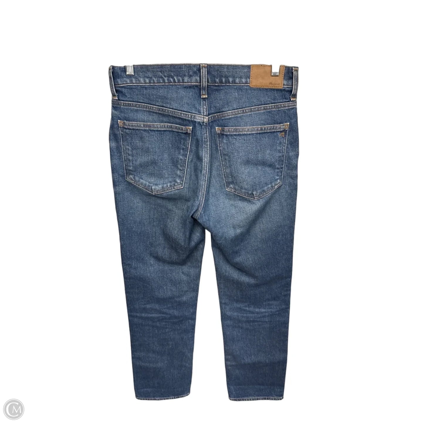 Jeans Straight By Madewell In Blue Denim, Size: 2