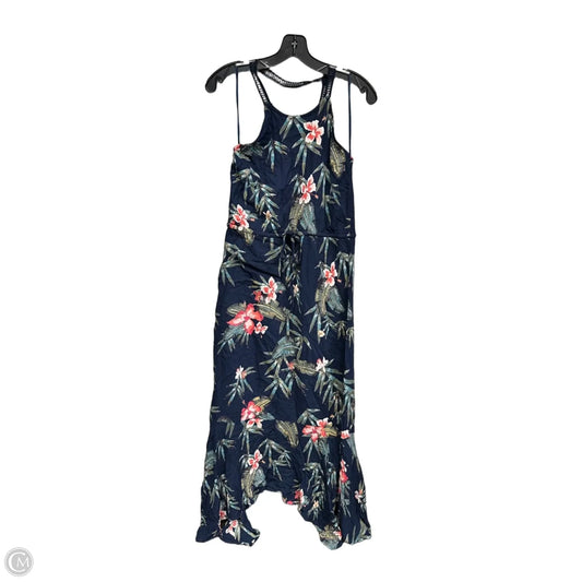 Dress Casual Maxi By Roxy In Floral Print, Size: Xs