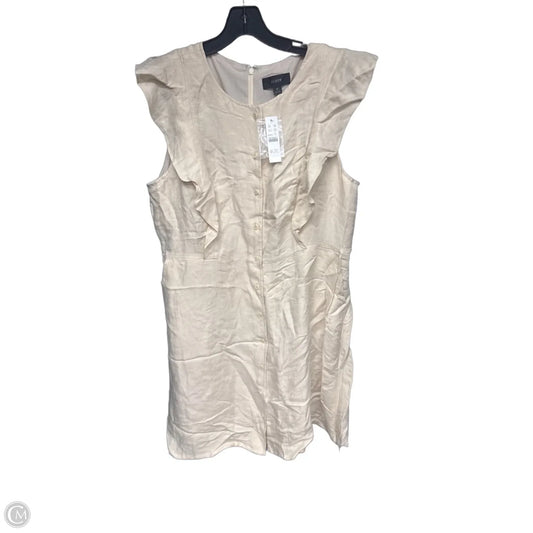 Dress Casual Maxi By J. Crew In Cream, Size: 18