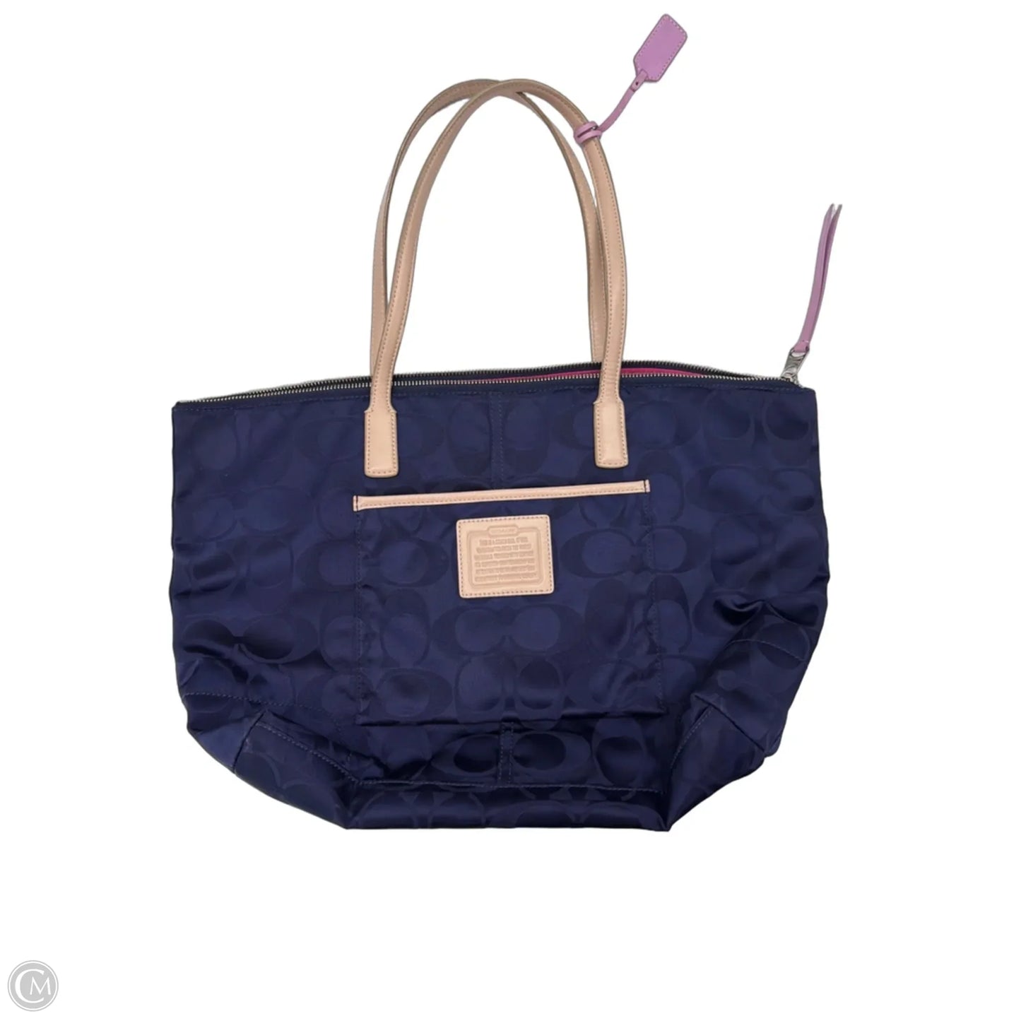 Tote Designer By Coach, Size: Medium