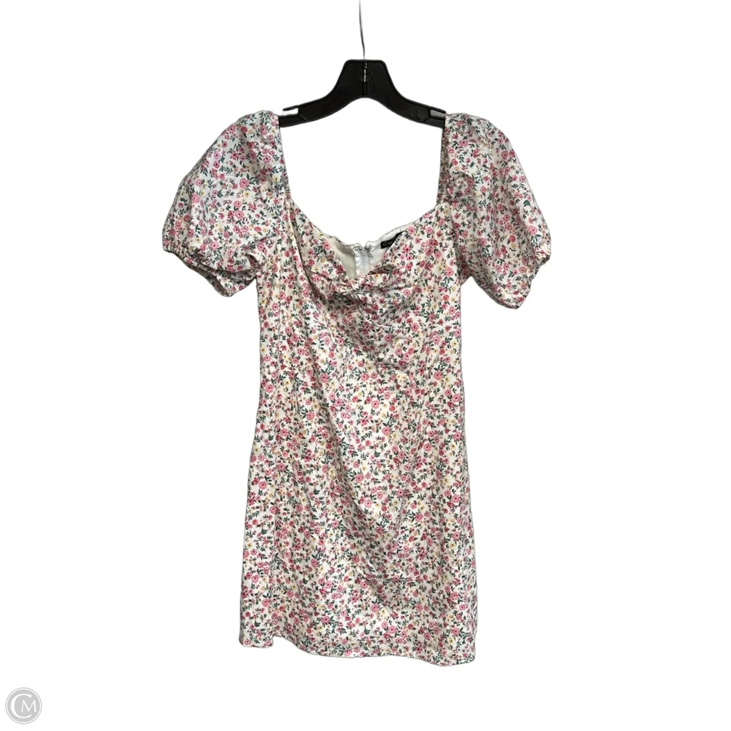 Dress Casual Short By City Triangles In Floral Print, Size: M