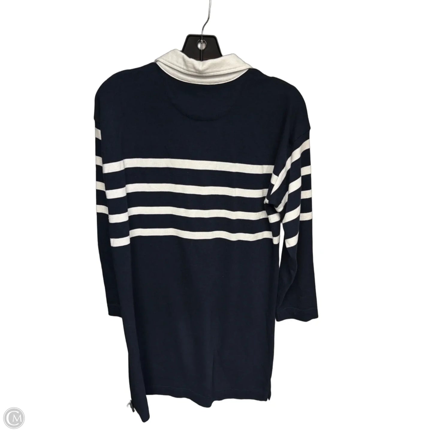 Dress Casual Short By Faherty In Blue & White, Size: S