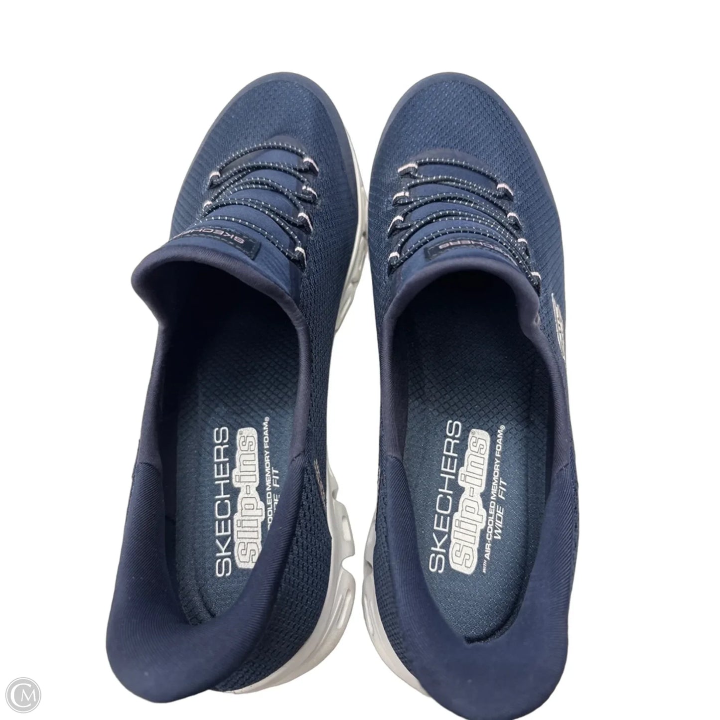 Shoes Athletic By Skechers In Blue, Size: 11
