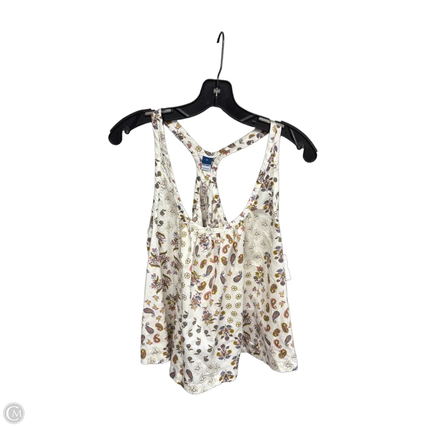 Top Sleeveless By Old Navy In Floral Print, Size: M