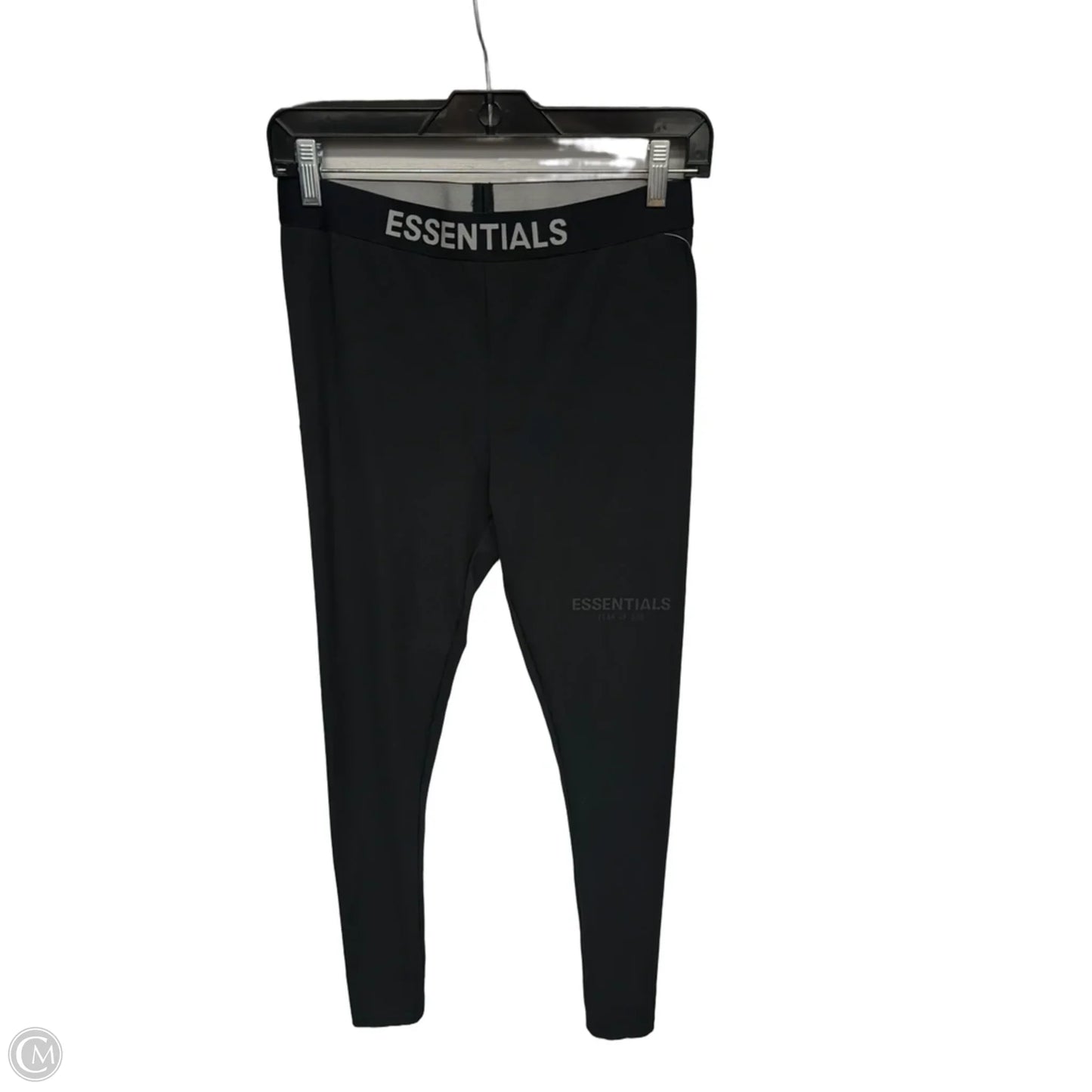 Athletic Leggings By Essentials In Black, Size: S