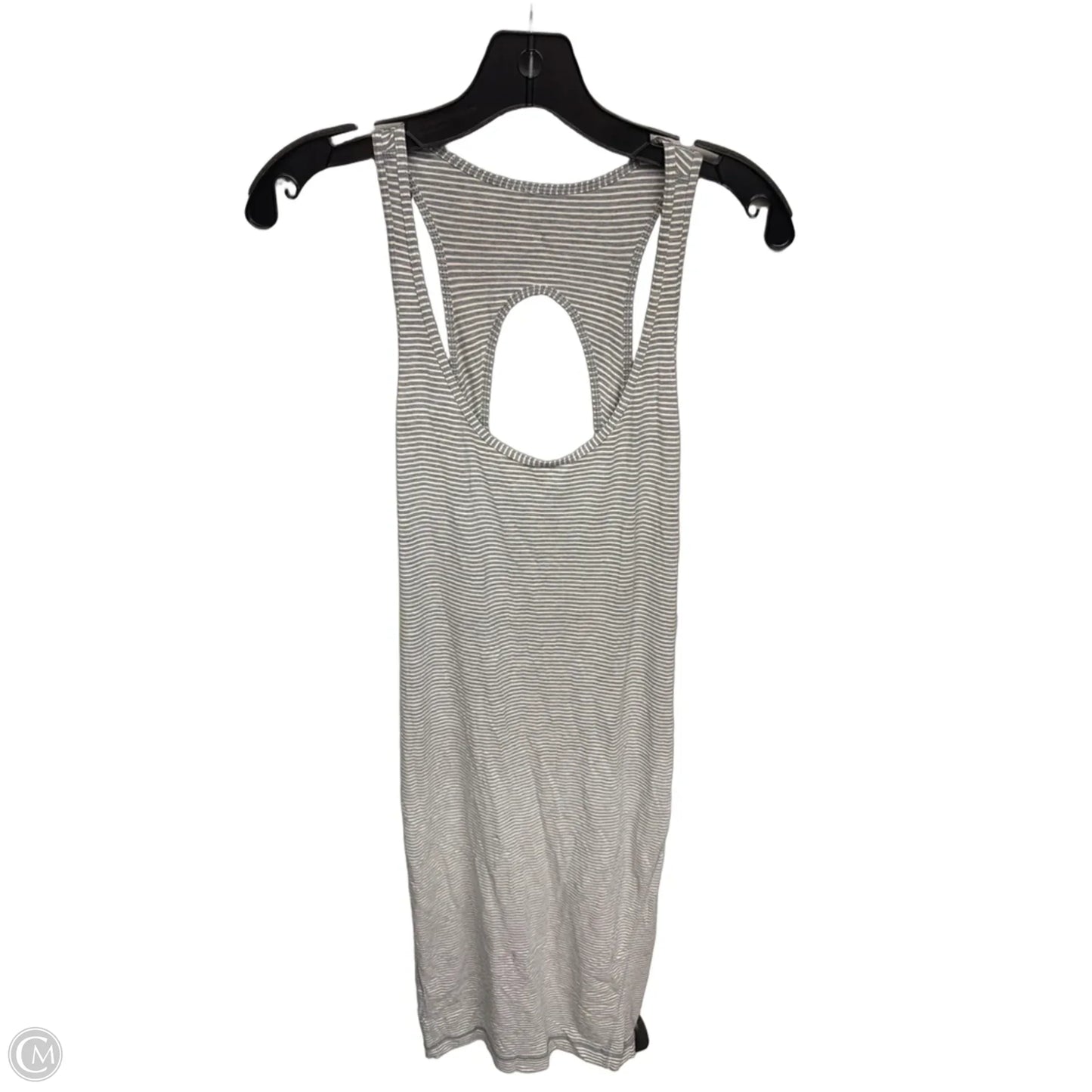 Athletic Dress By Lululemon In Grey & White, Size: S