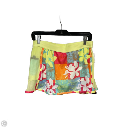 Athletic Shorts By Brooks In Floral Print, Size: M