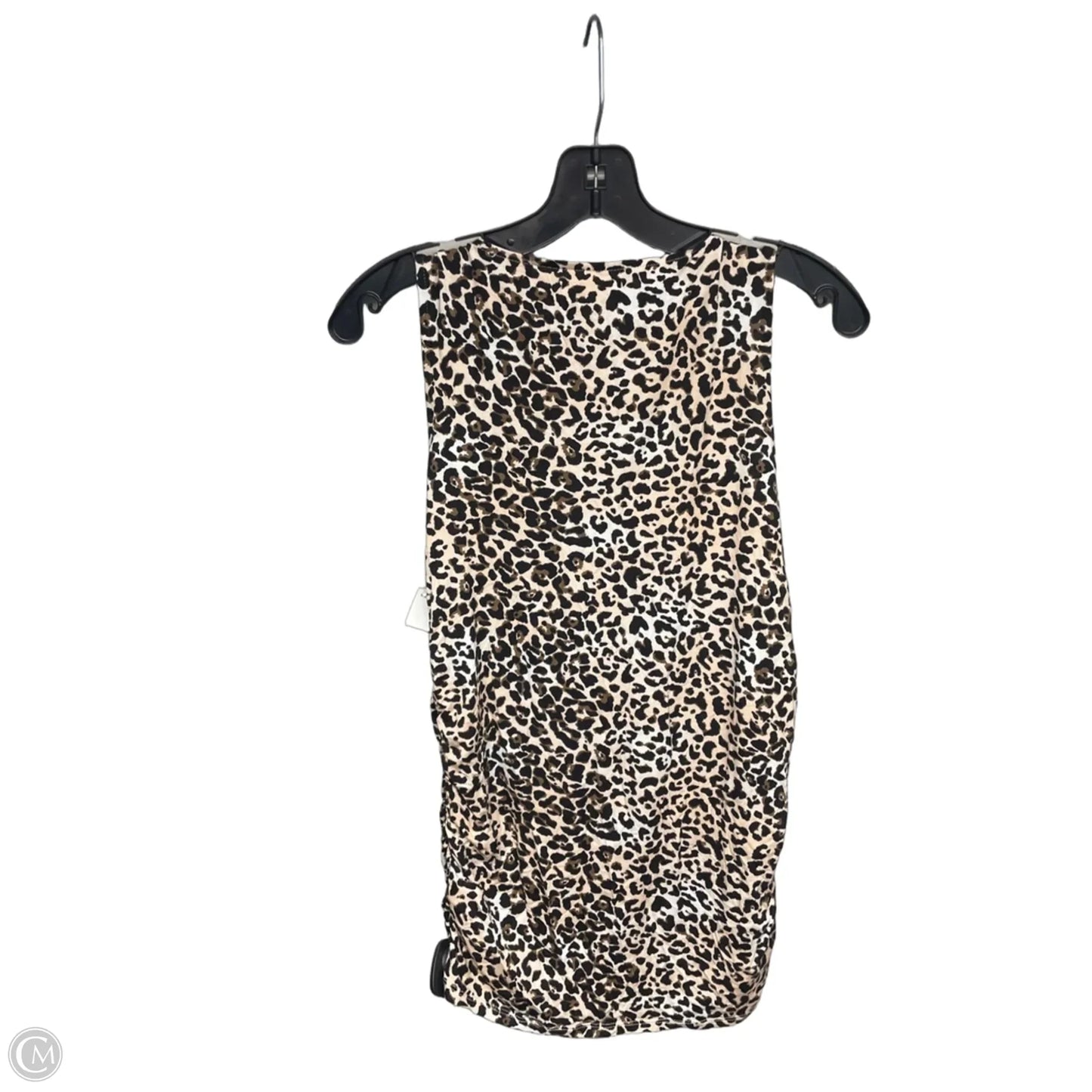 Top Sleeveless By Maurices In Animal Print, Size: L